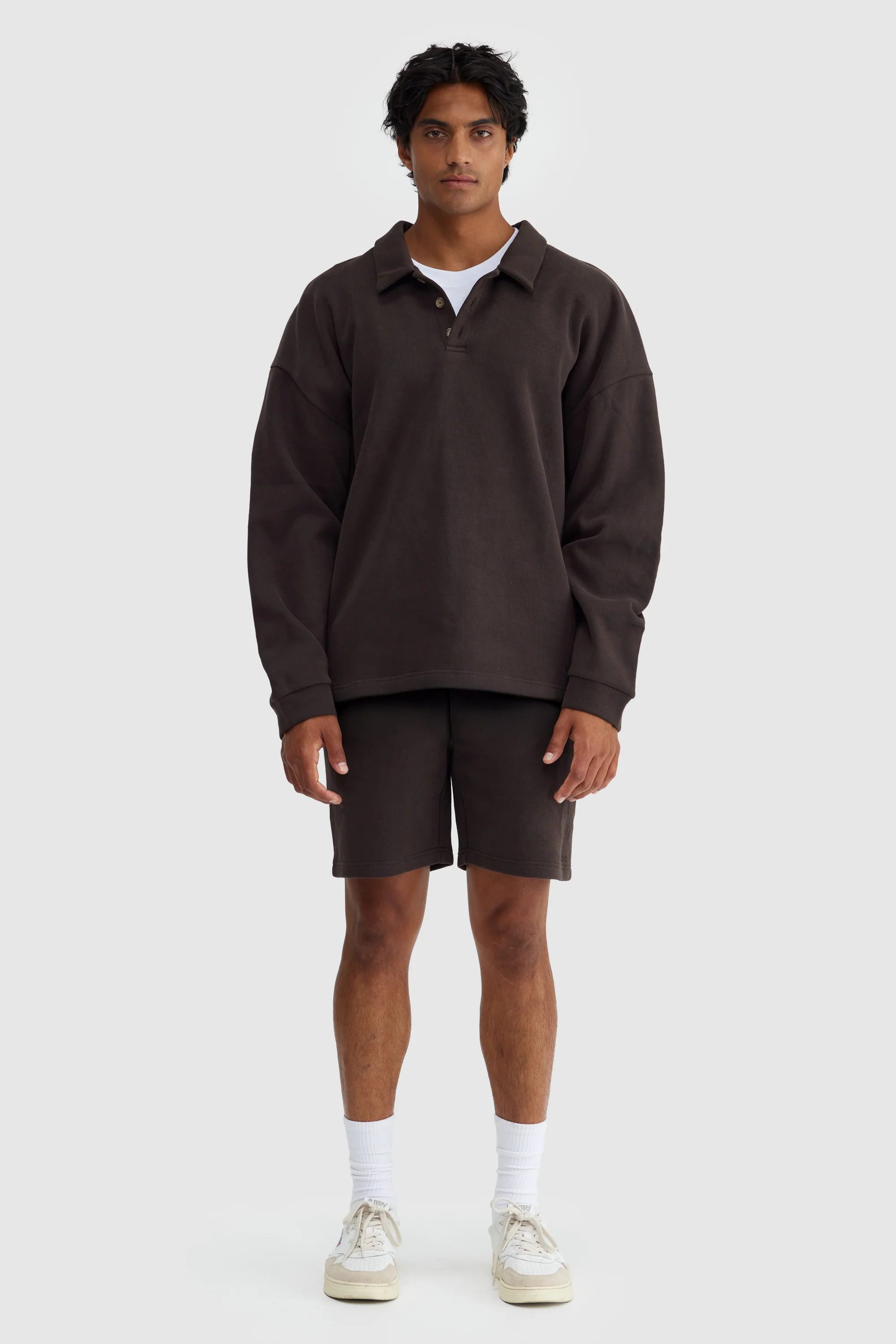 Aiden Polo Sweater Carob - Image 7