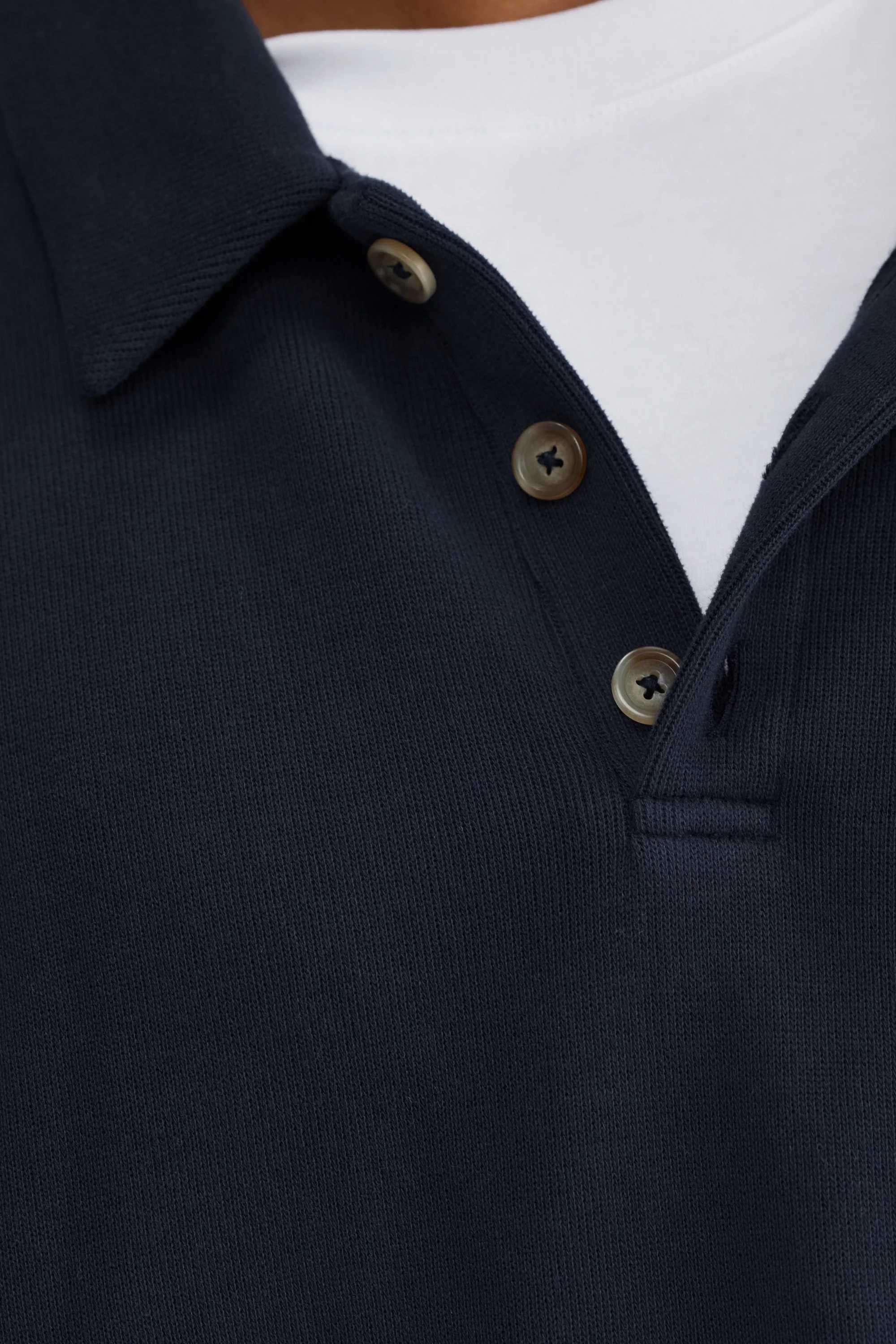 Aiden Polo Sweater Navy - Image 4