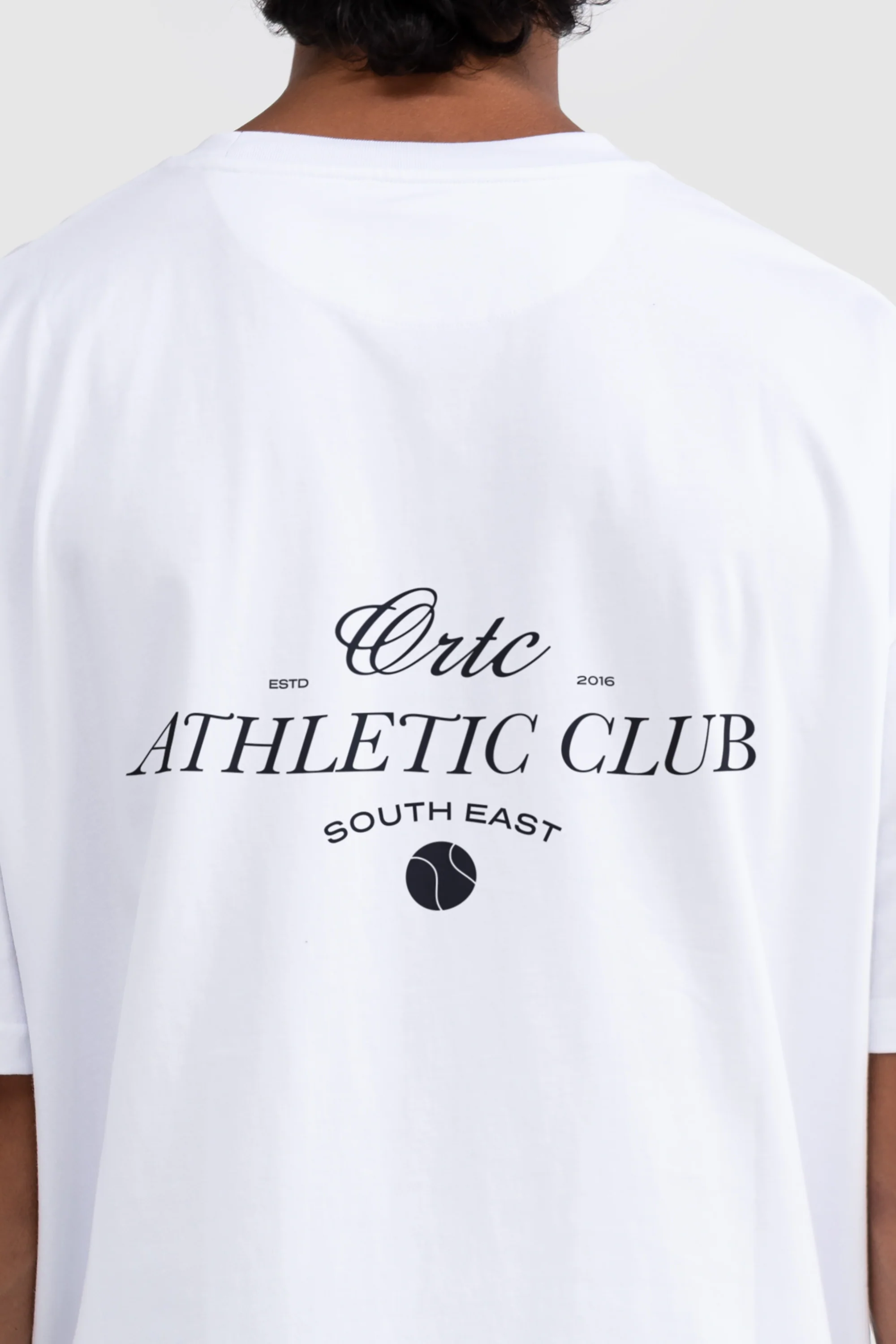 Athletic Club Box T Shirt White - Image 5