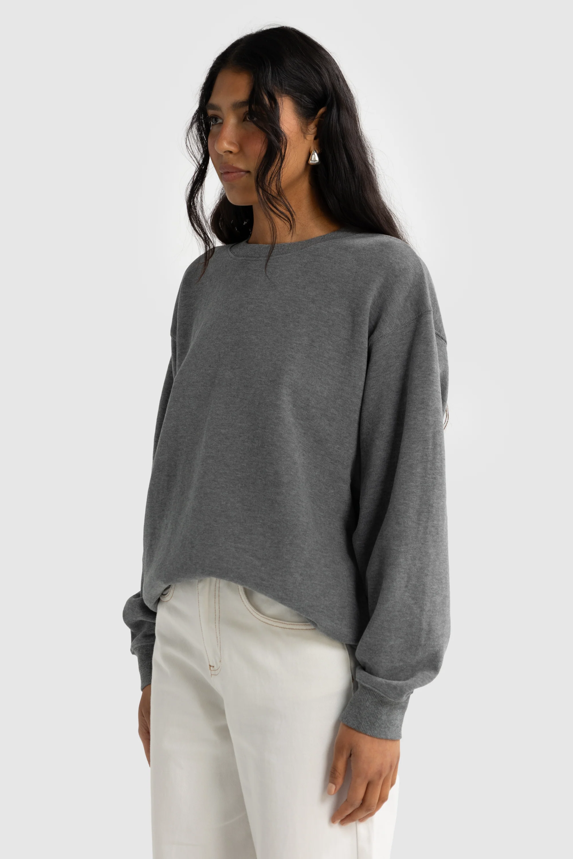 Ava Crew Charcoal Marle - Image 2