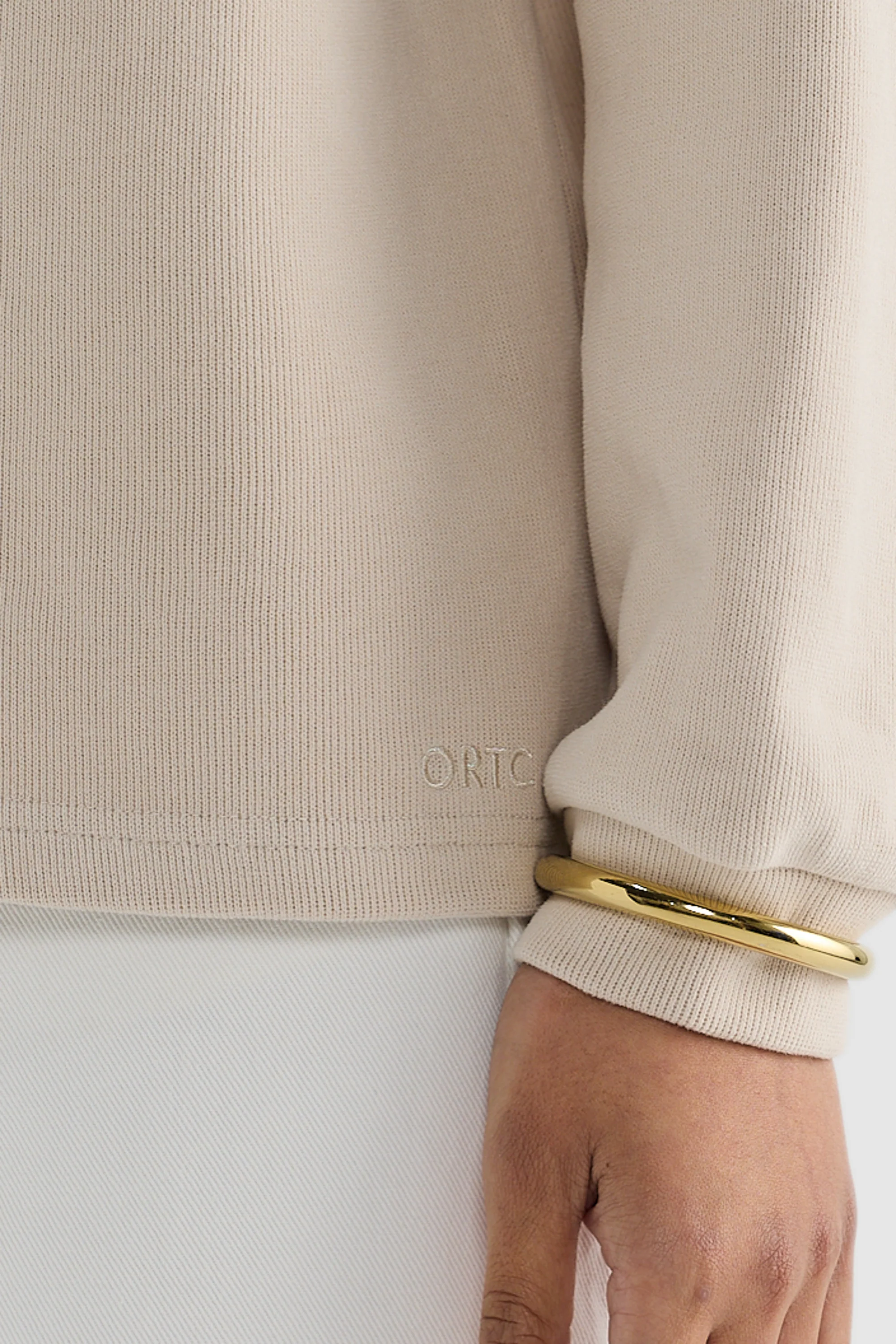 Ava High Neck Jumper Bone - Image 4