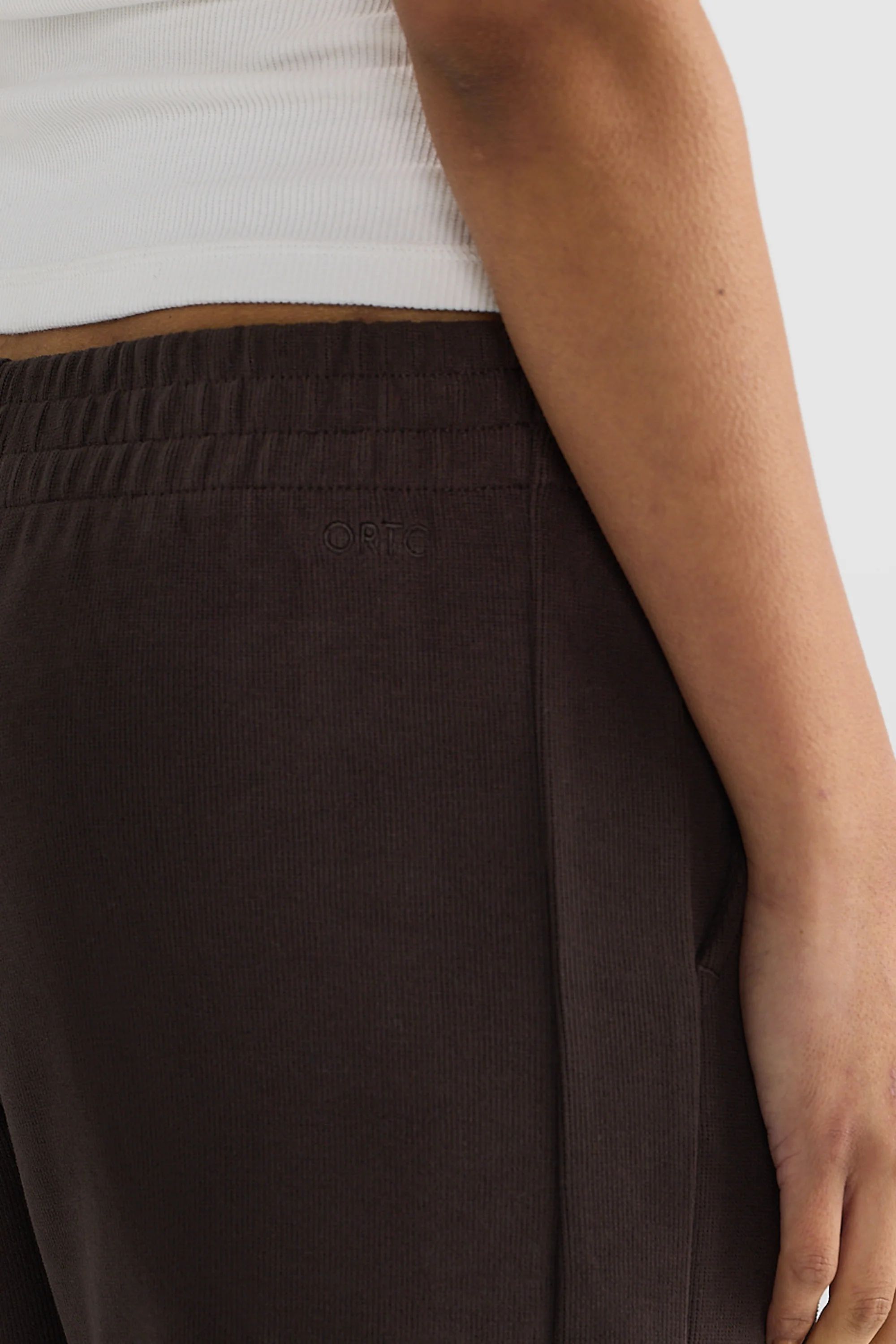 Ava Wide Leg Pants Carob - Image 4