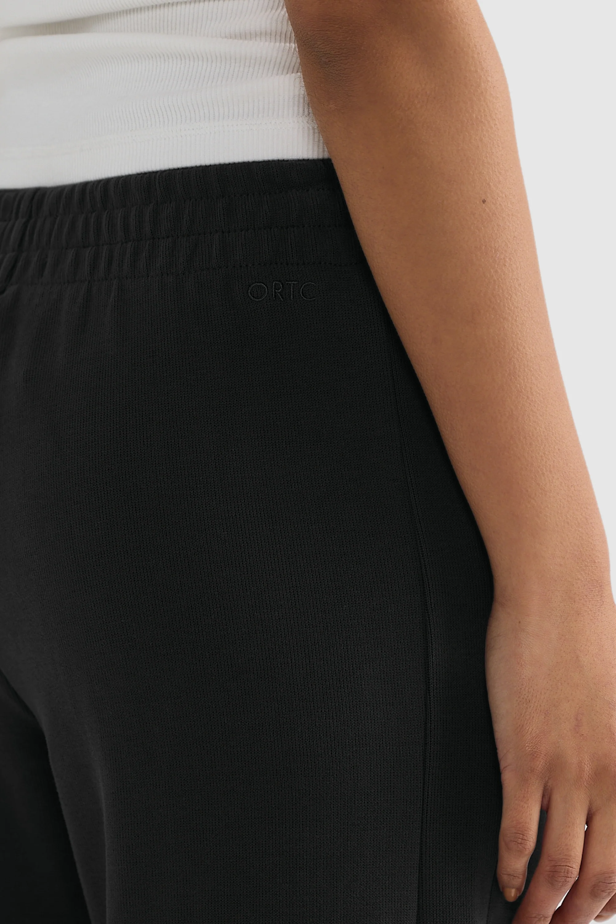 Ava Wide Leg Pants Washed Black - Image 4