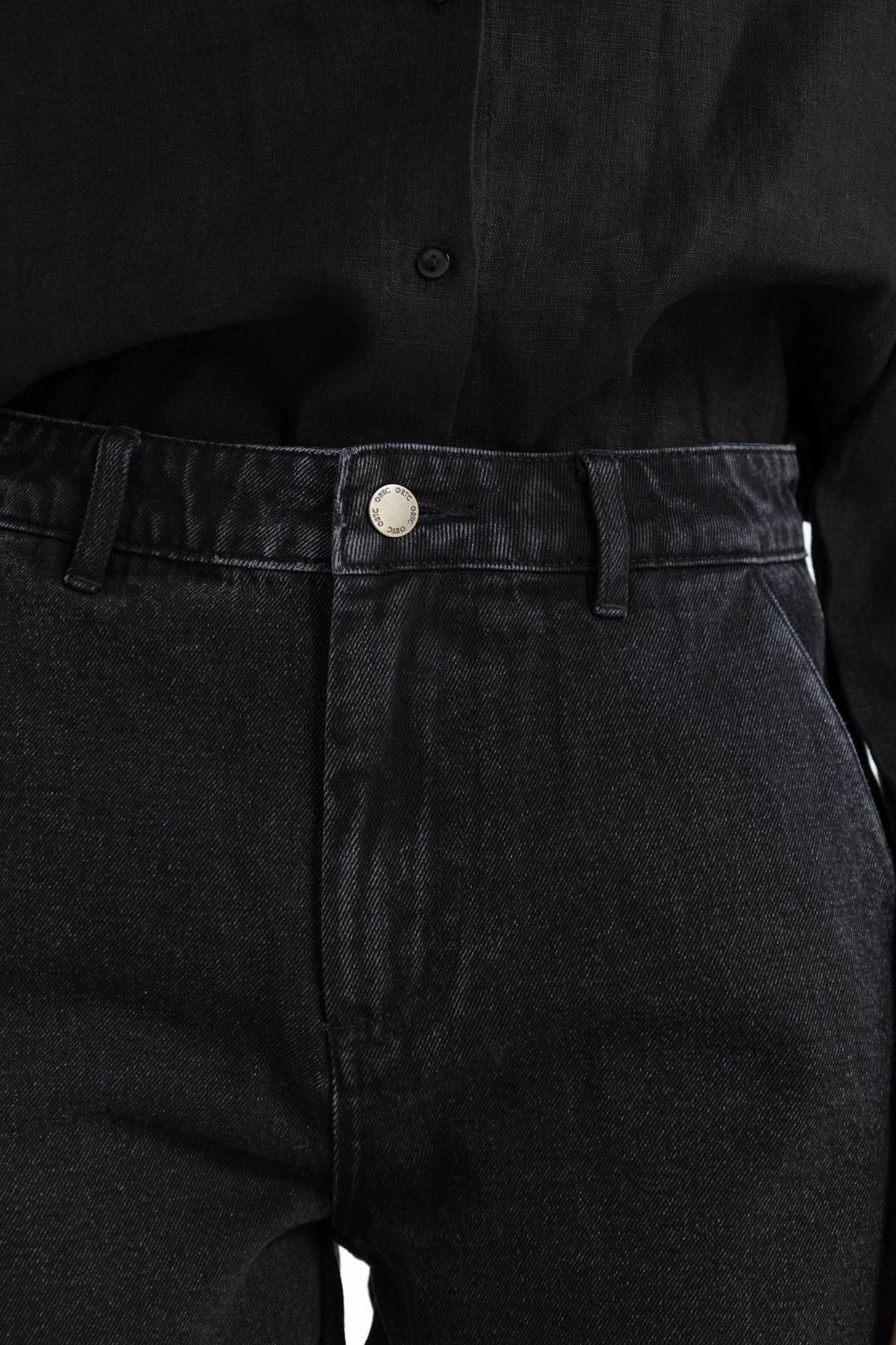 Bailie Denim Short Washed Black - Image 4