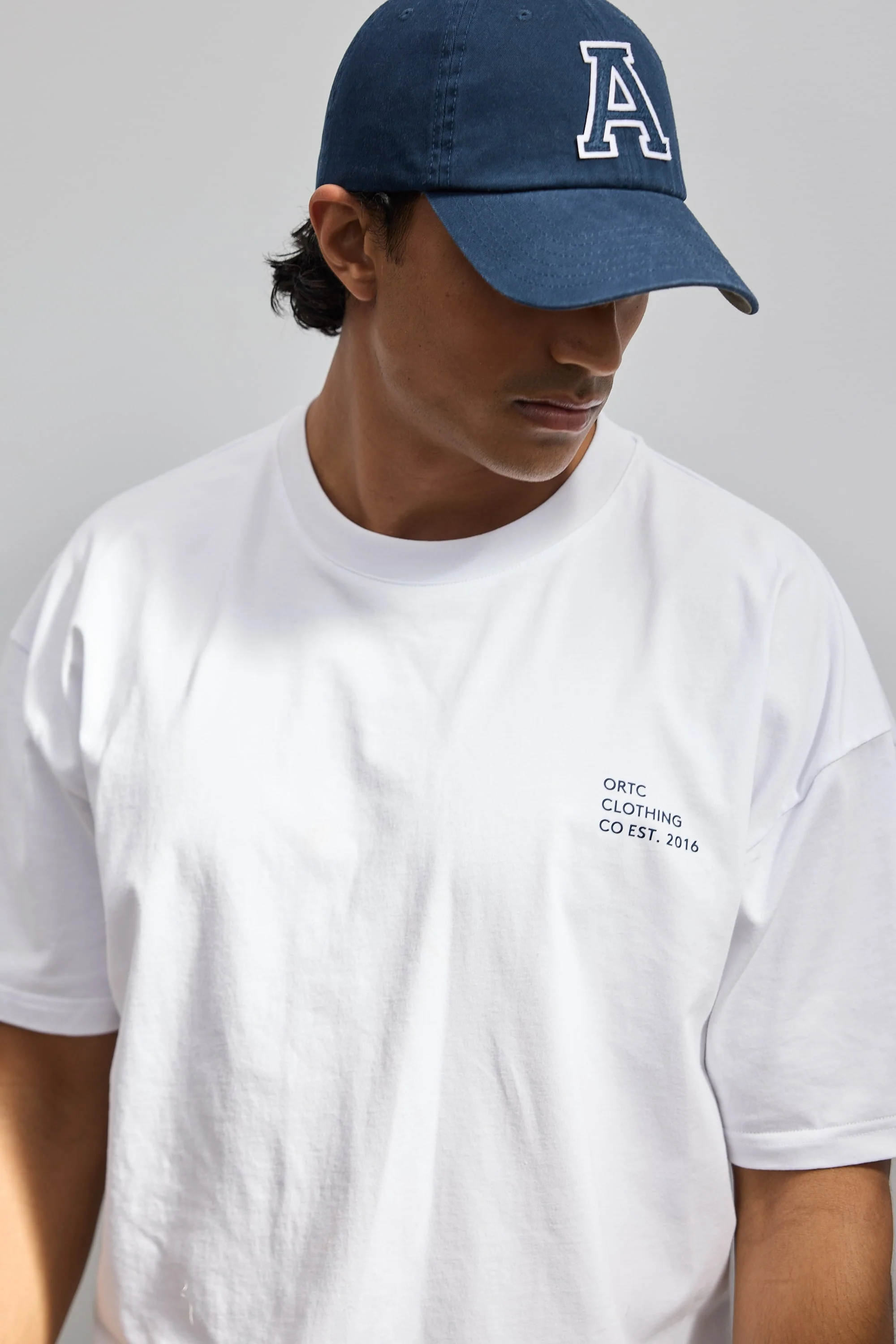 Box Fit Logo T Shirt White - Image 2