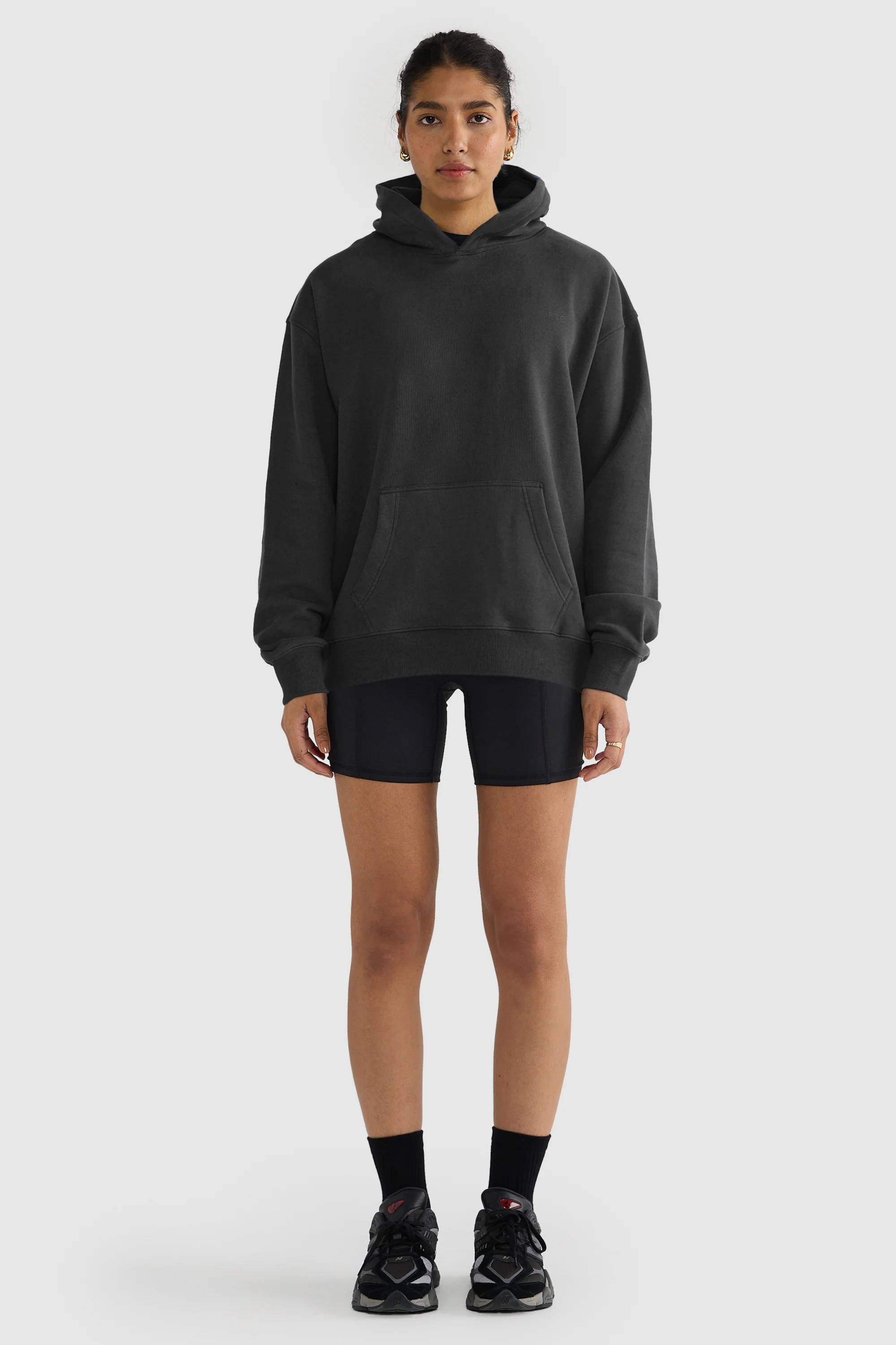 Box Hoodie Charcoal - Image 7