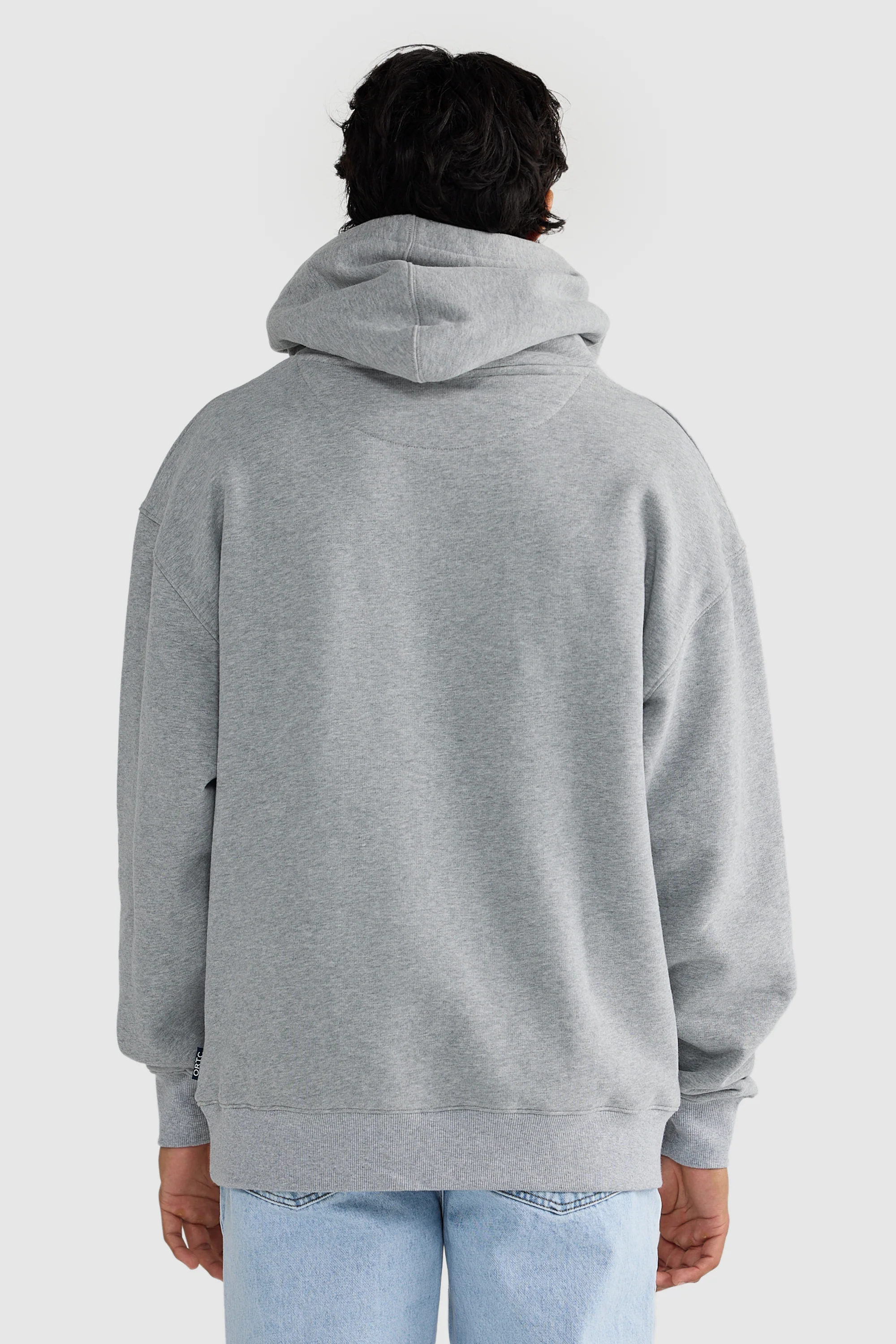 Box Hoodie Grey Marle - Image 5