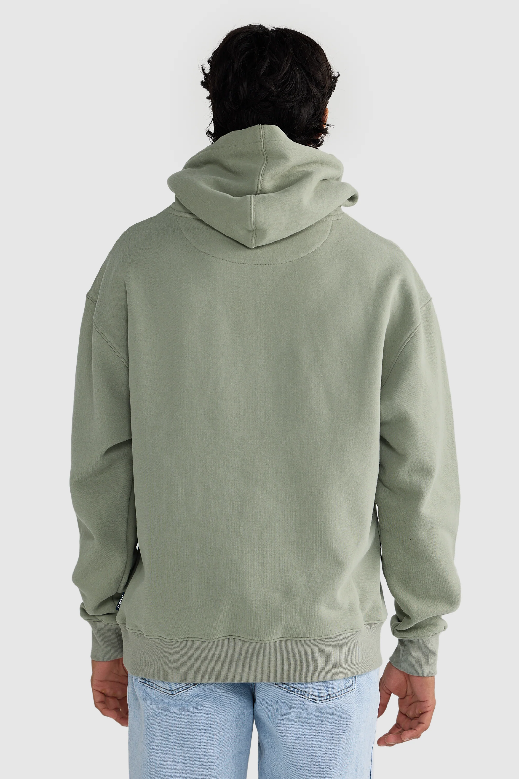 Box Hoodie Olive - Image 5