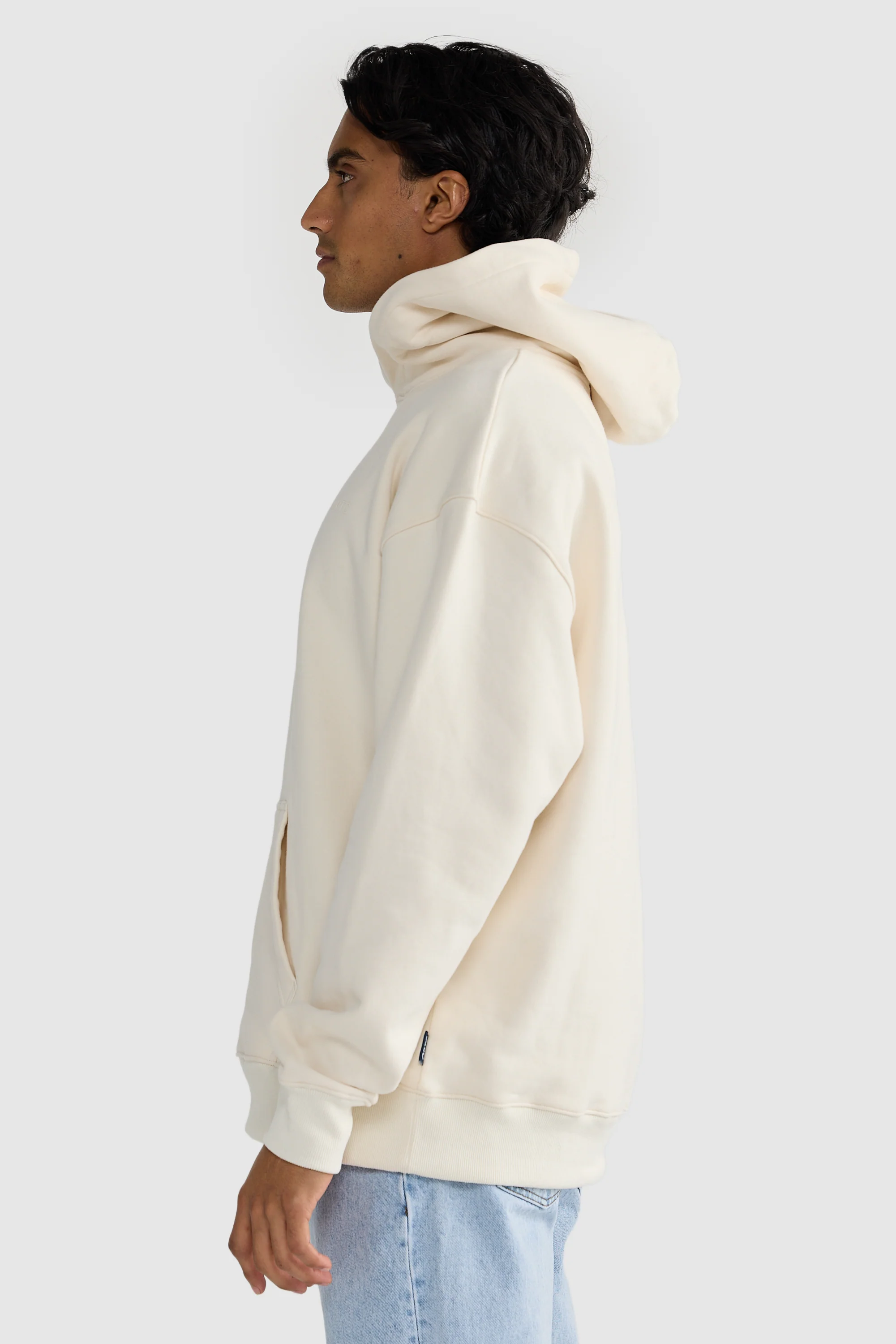 Box Hoodie Sand - Image 4