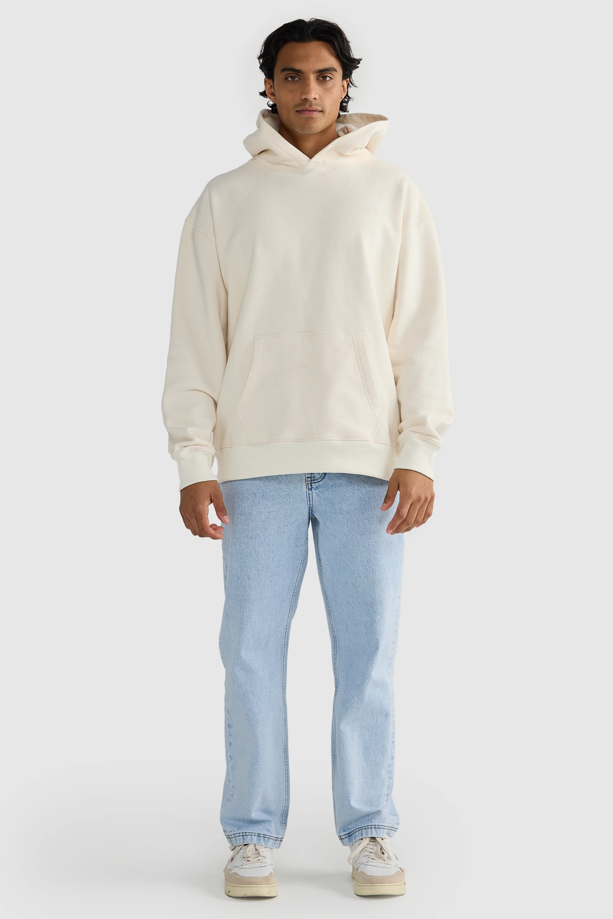 Box Hoodie Sand - Image 6
