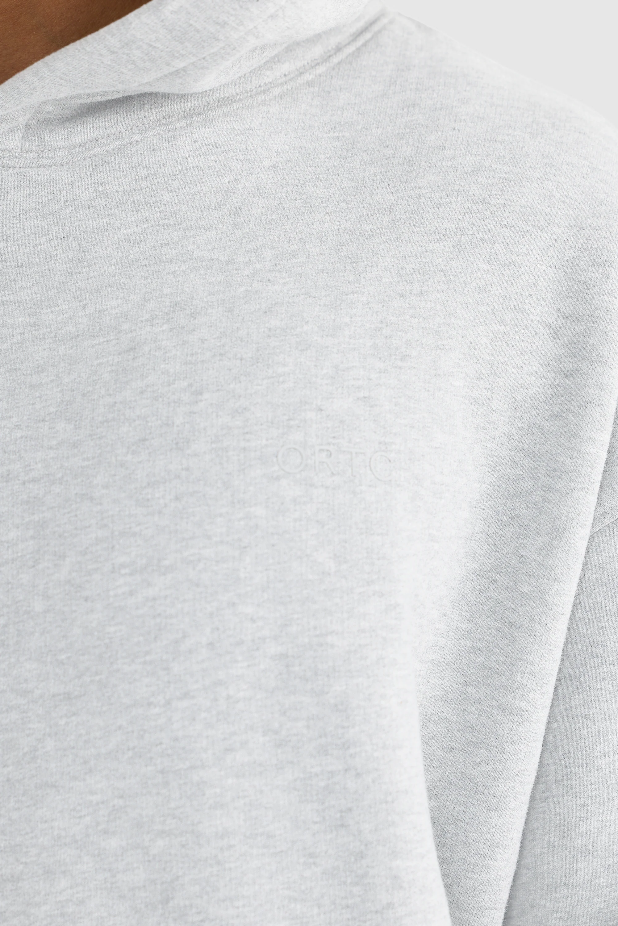 Box Hoodie White Marle - Image 3