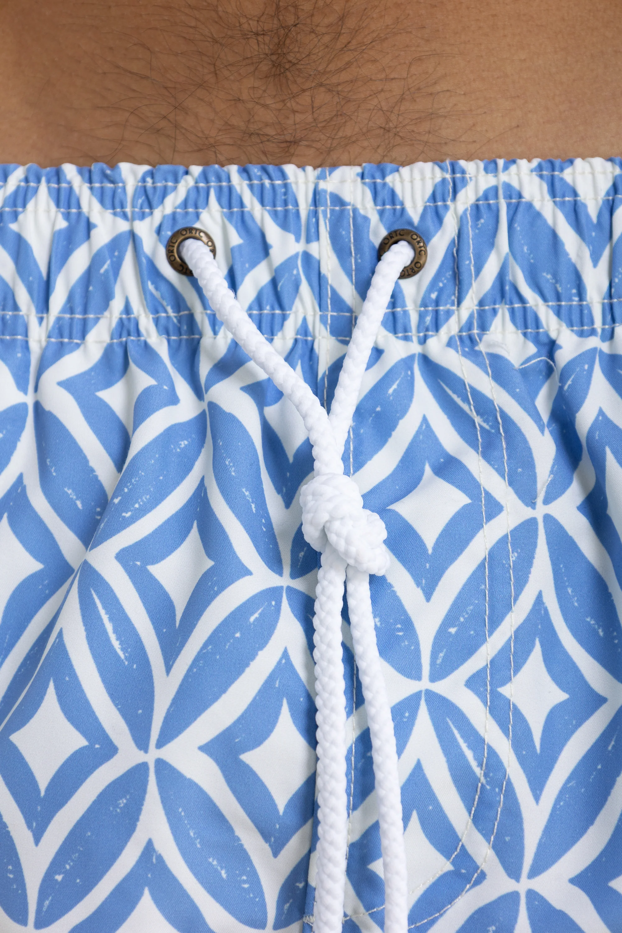 Cable Swim Shorts Ocean Blue - Image 5