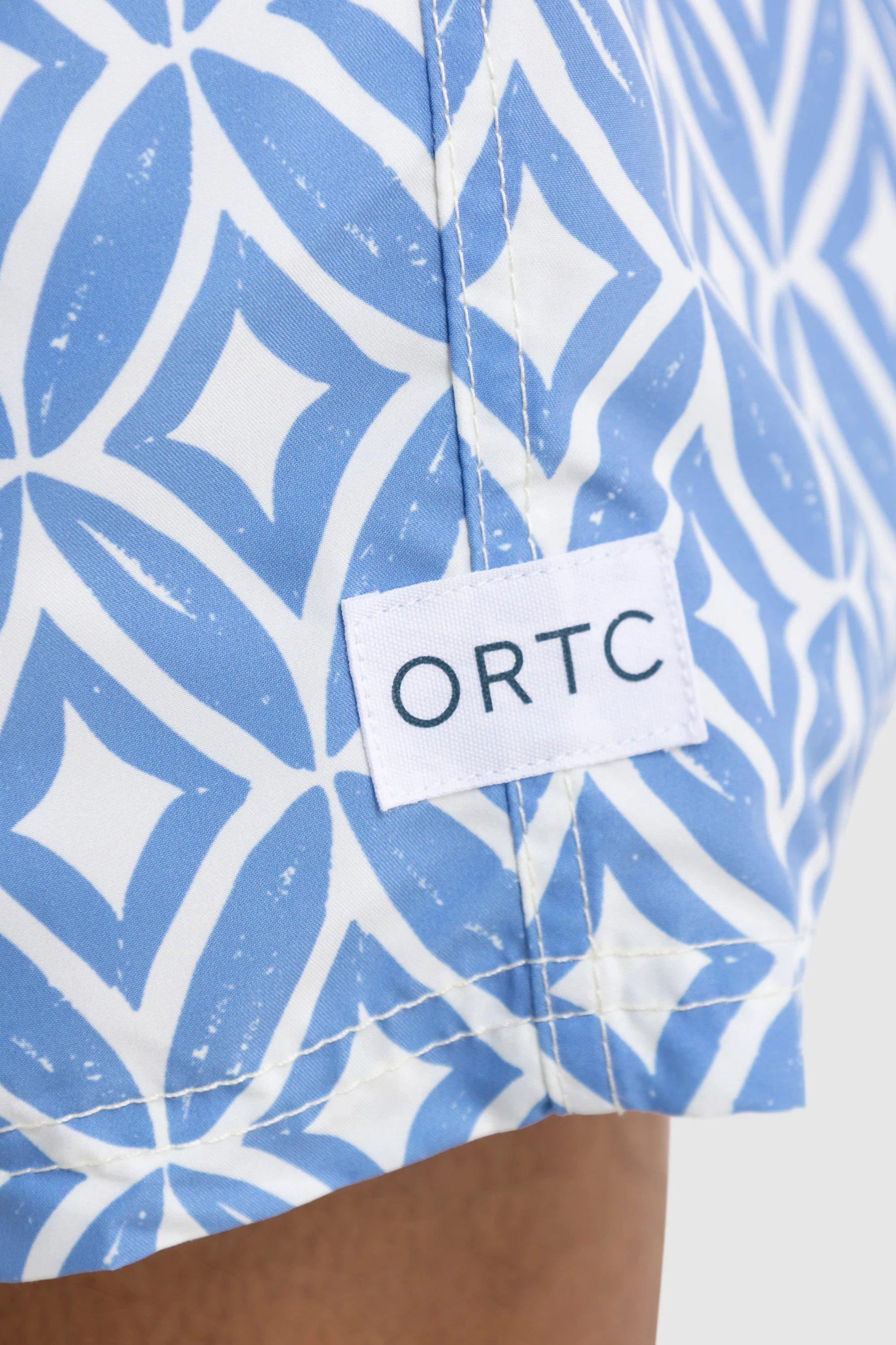 Cable Swim Shorts Ocean Blue - Image 7