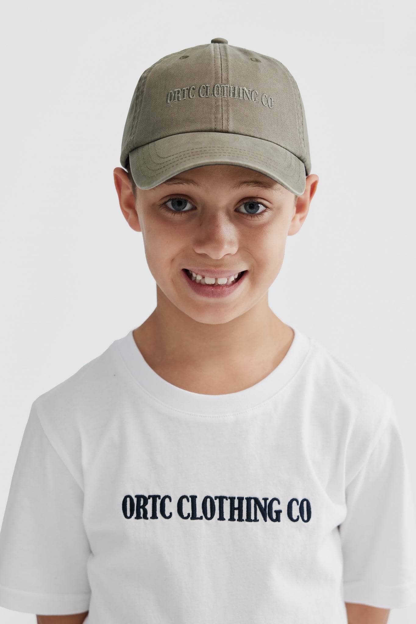 Classic Logo Cap Olive Jnr - Image 3