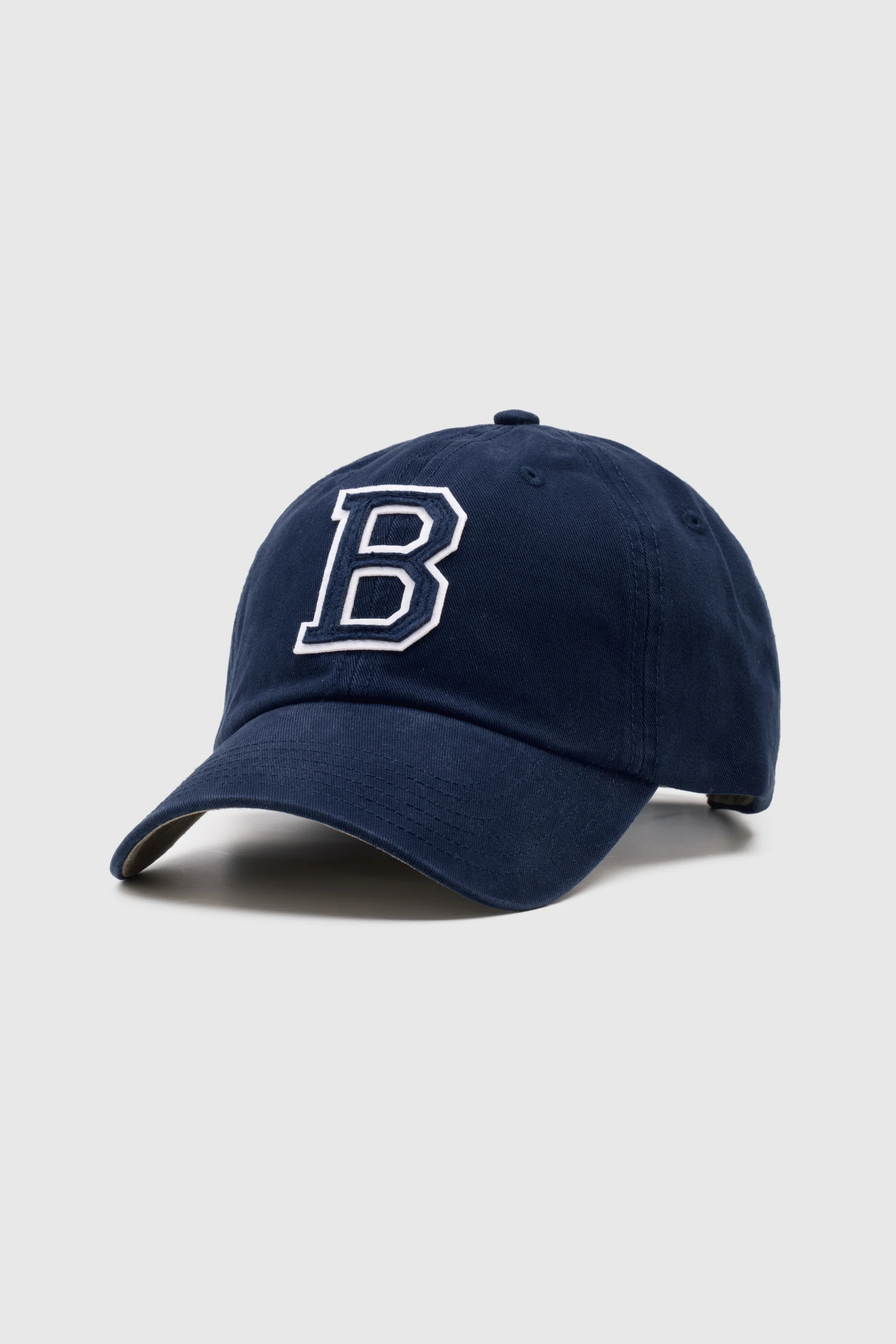 Collegiate Letter Cap Navy - Image 4