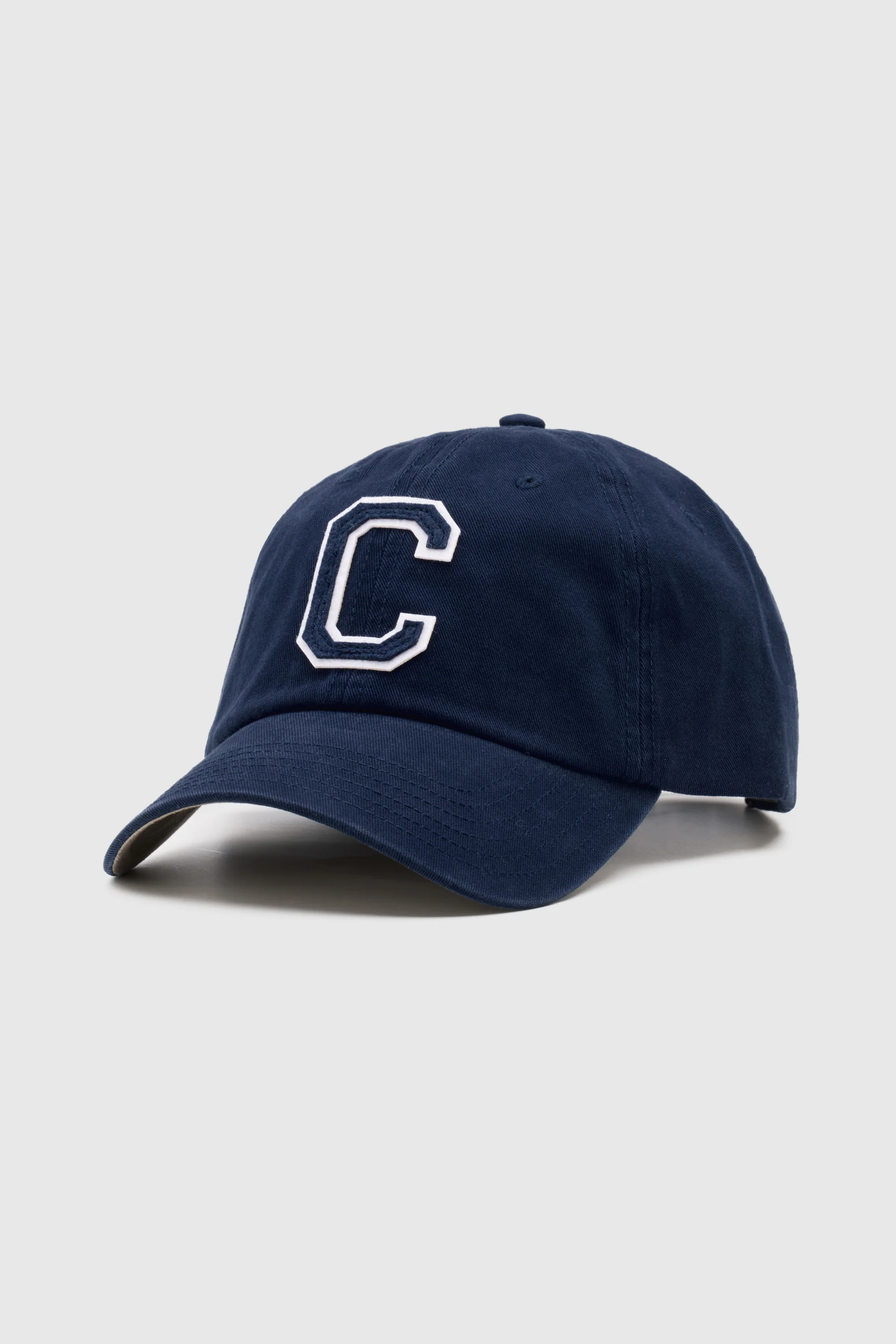 Collegiate Letter Cap Navy - Image 5