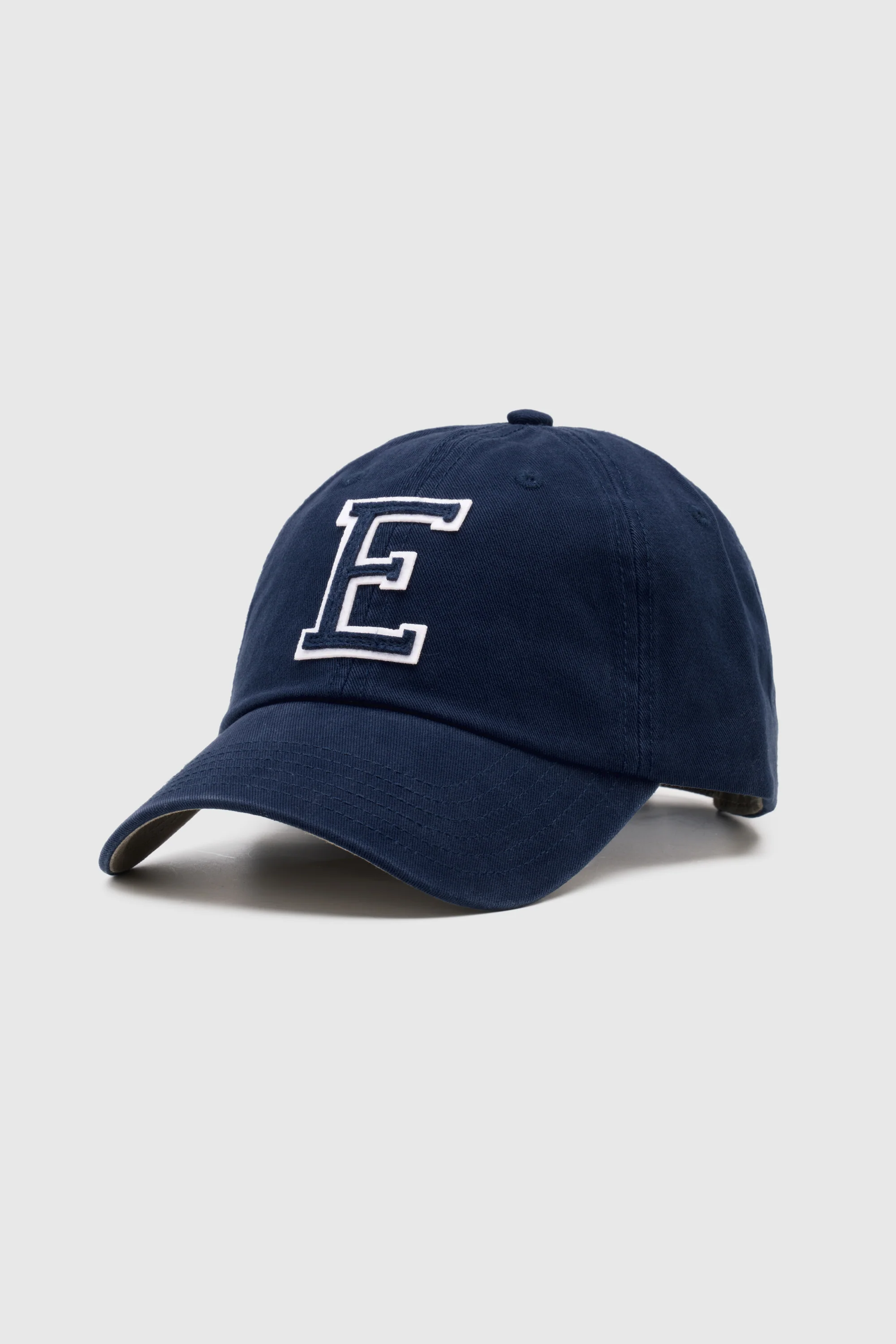 Collegiate Letter Cap Navy - Image 7