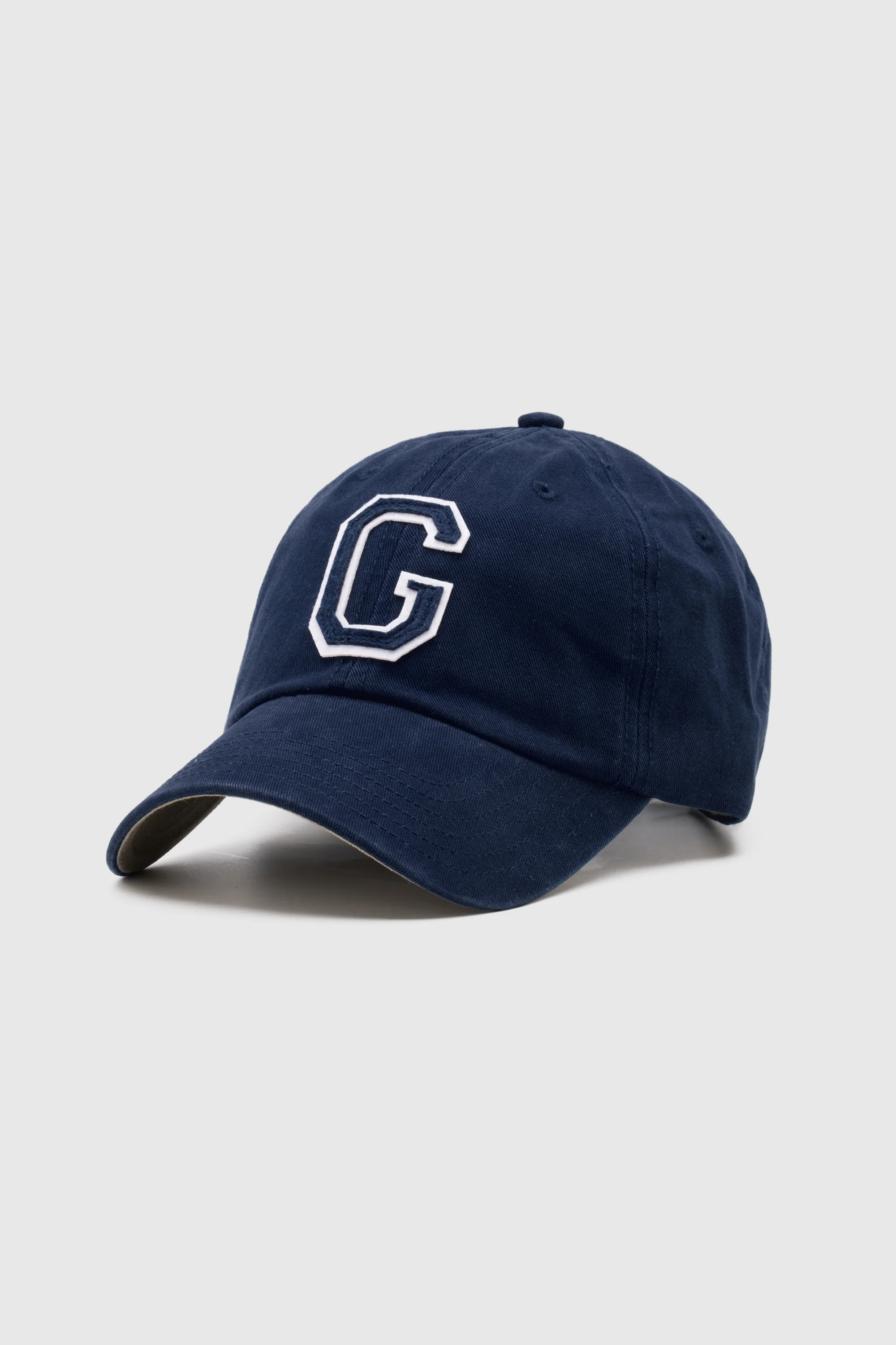 Collegiate Letter Cap Navy - Image 9