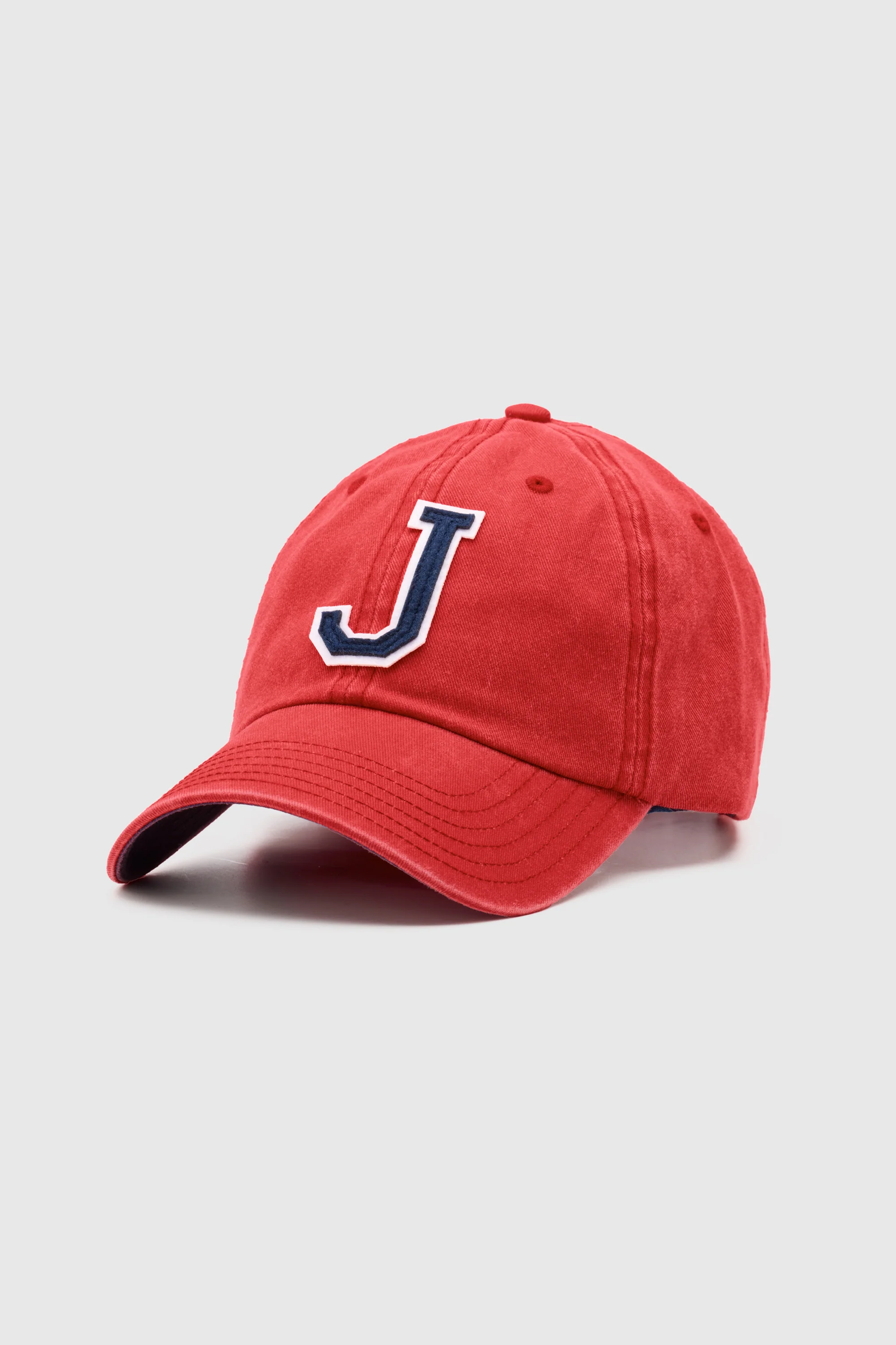Collegiate Letter Cap Washed Red - Image 12