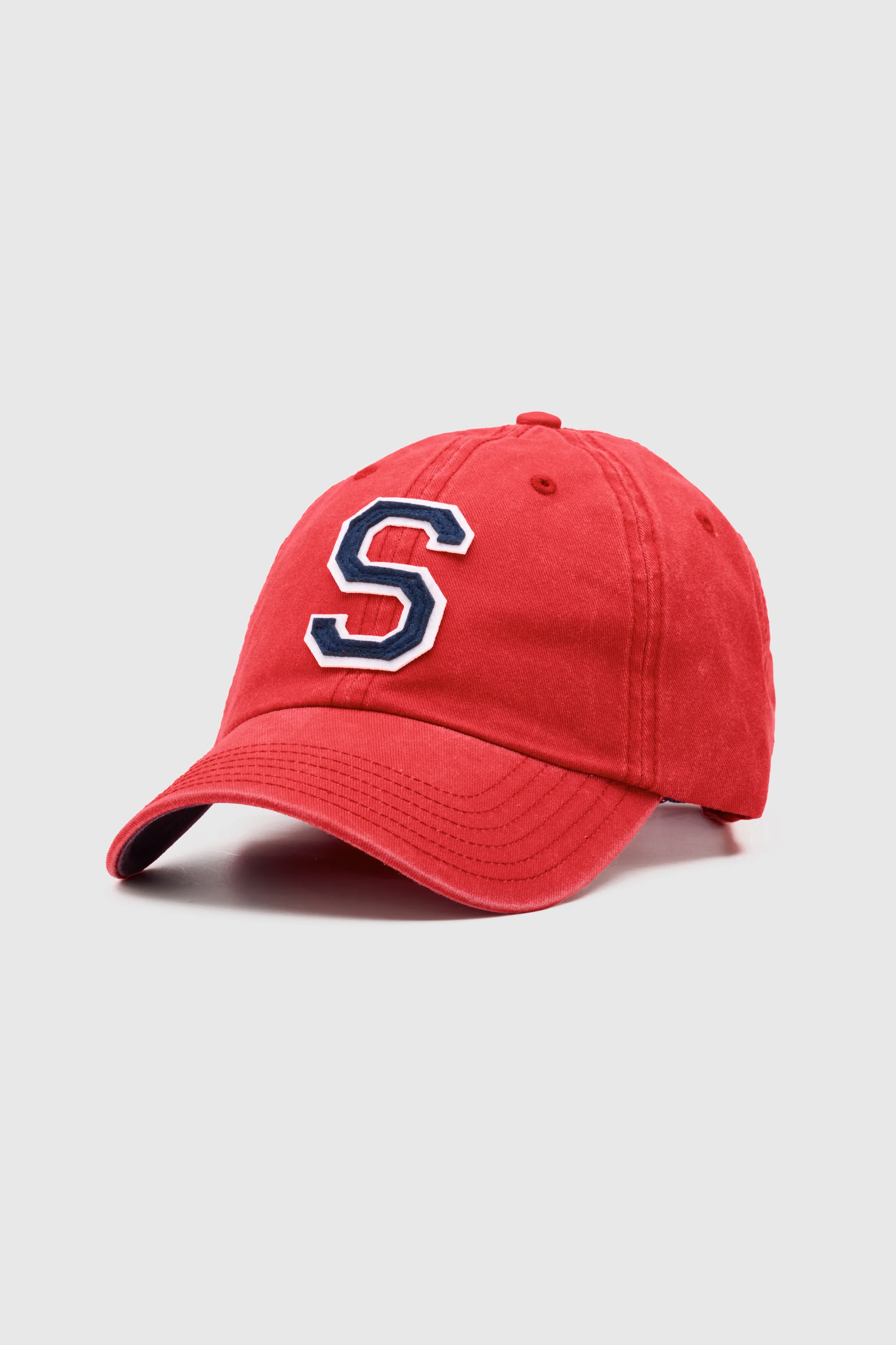 Collegiate Letter Cap Washed Red - Image 18