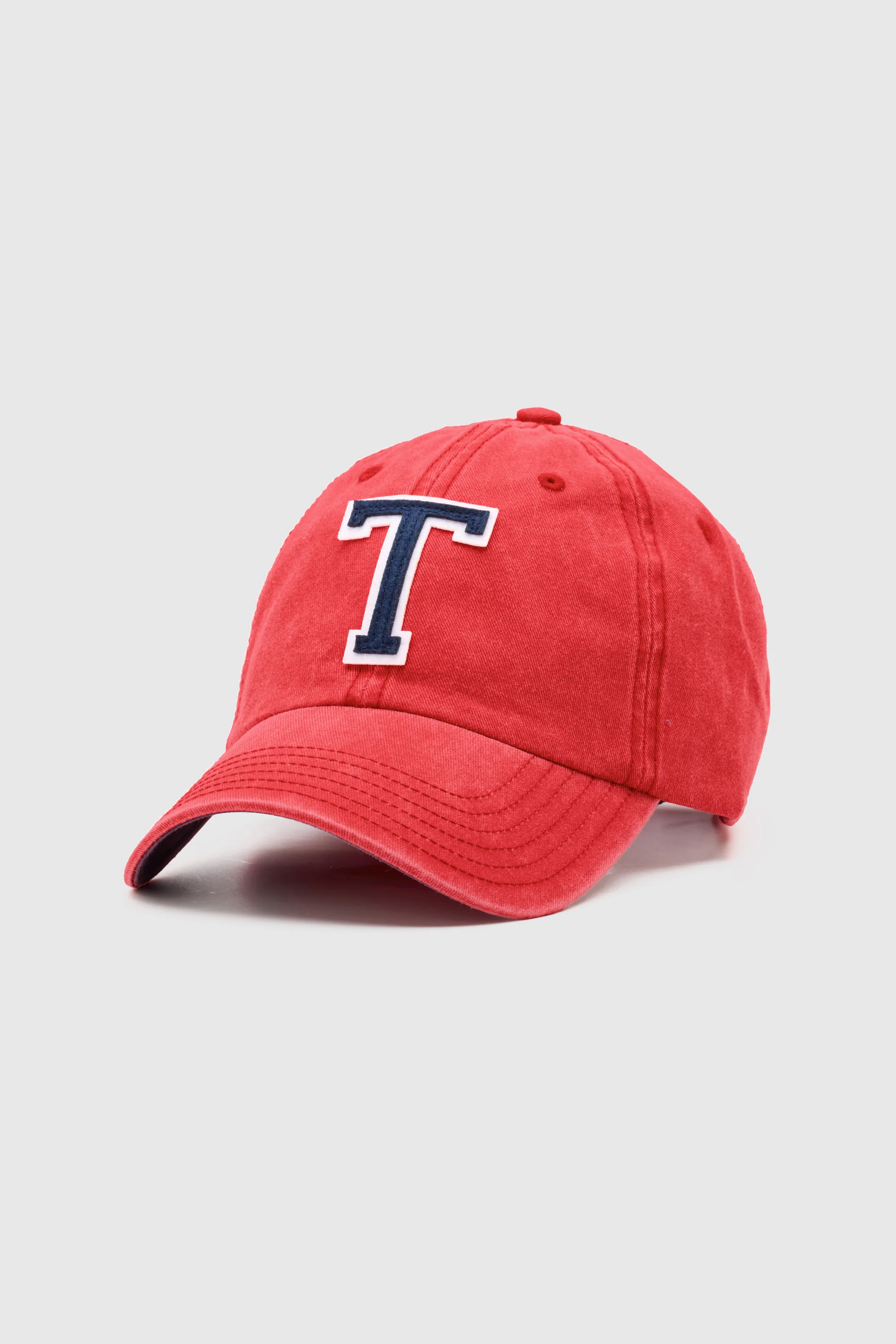 Collegiate Letter Cap Washed Red - Image 19