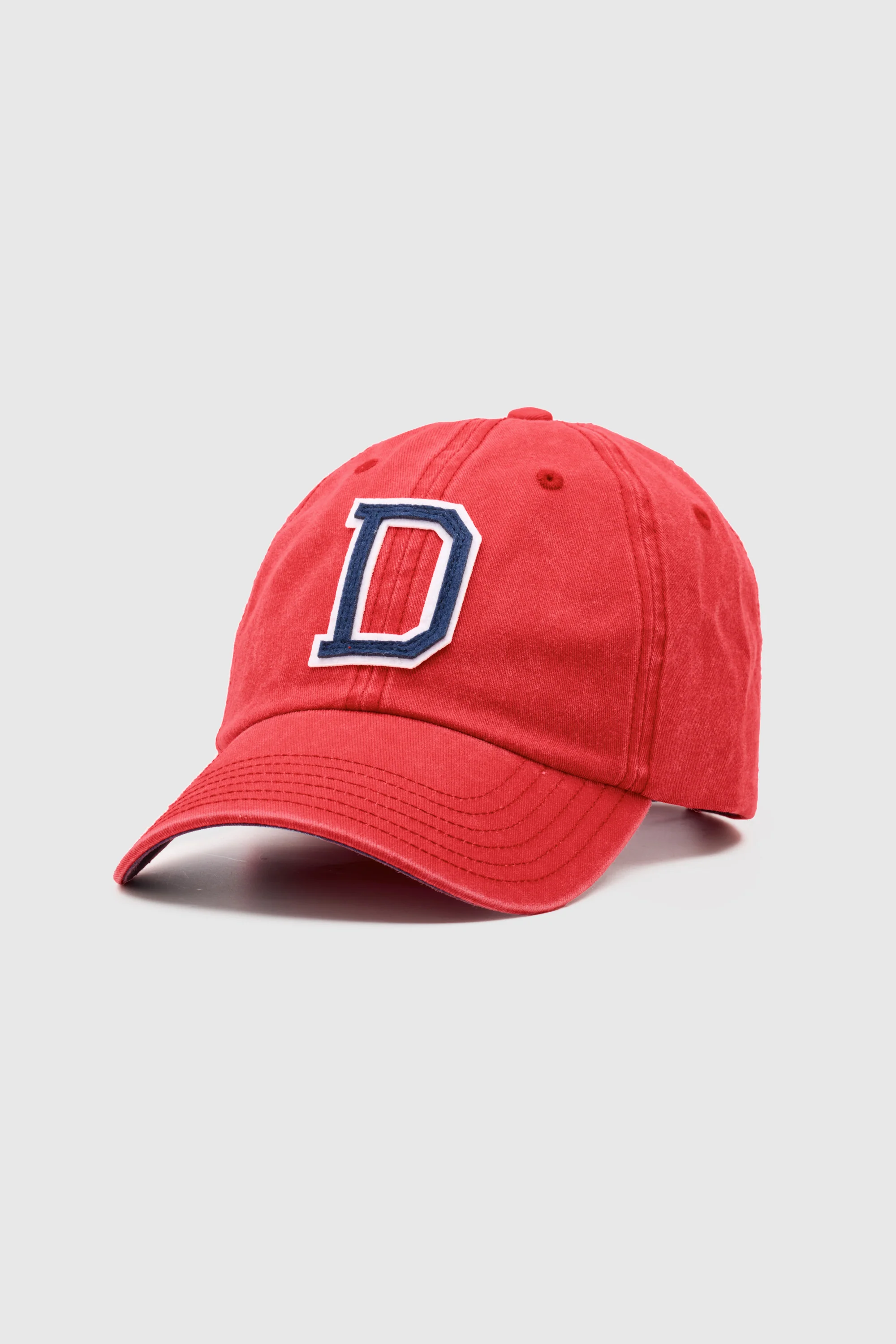 Collegiate Letter Cap Washed Red - Image 6