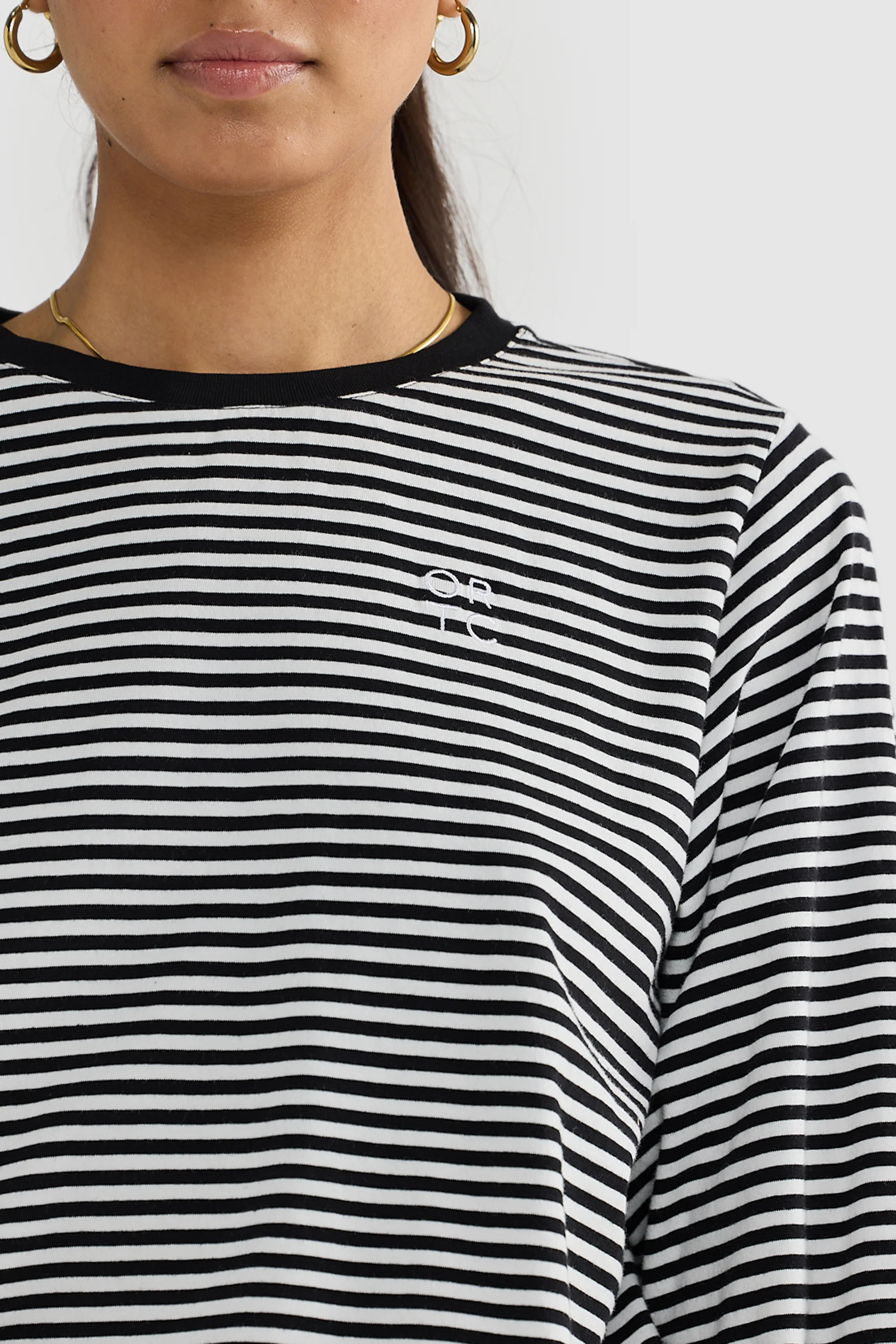 Darla Long Sleeve Black Stripe - Image 2
