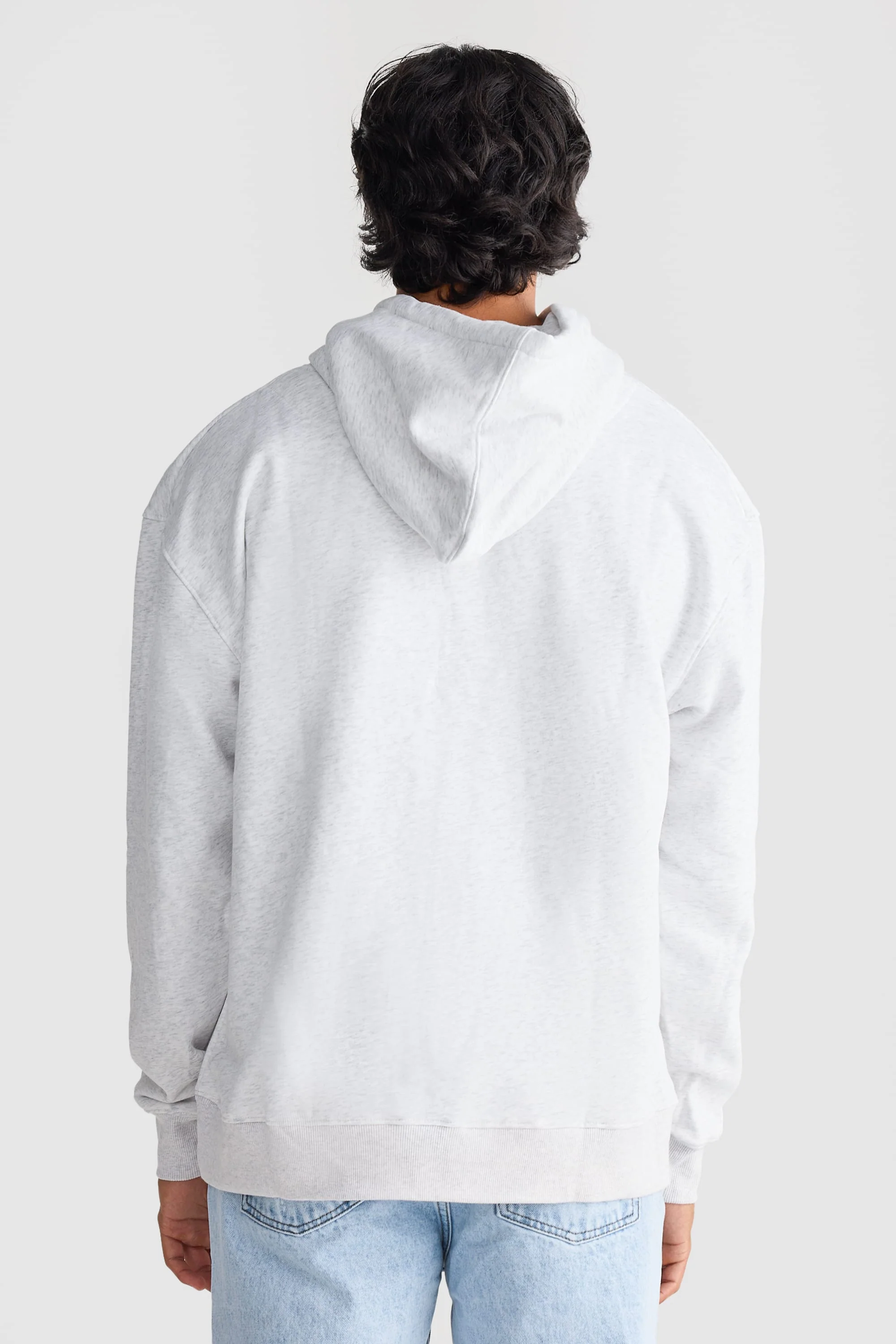 Logo Hoodie White Marle - Image 4