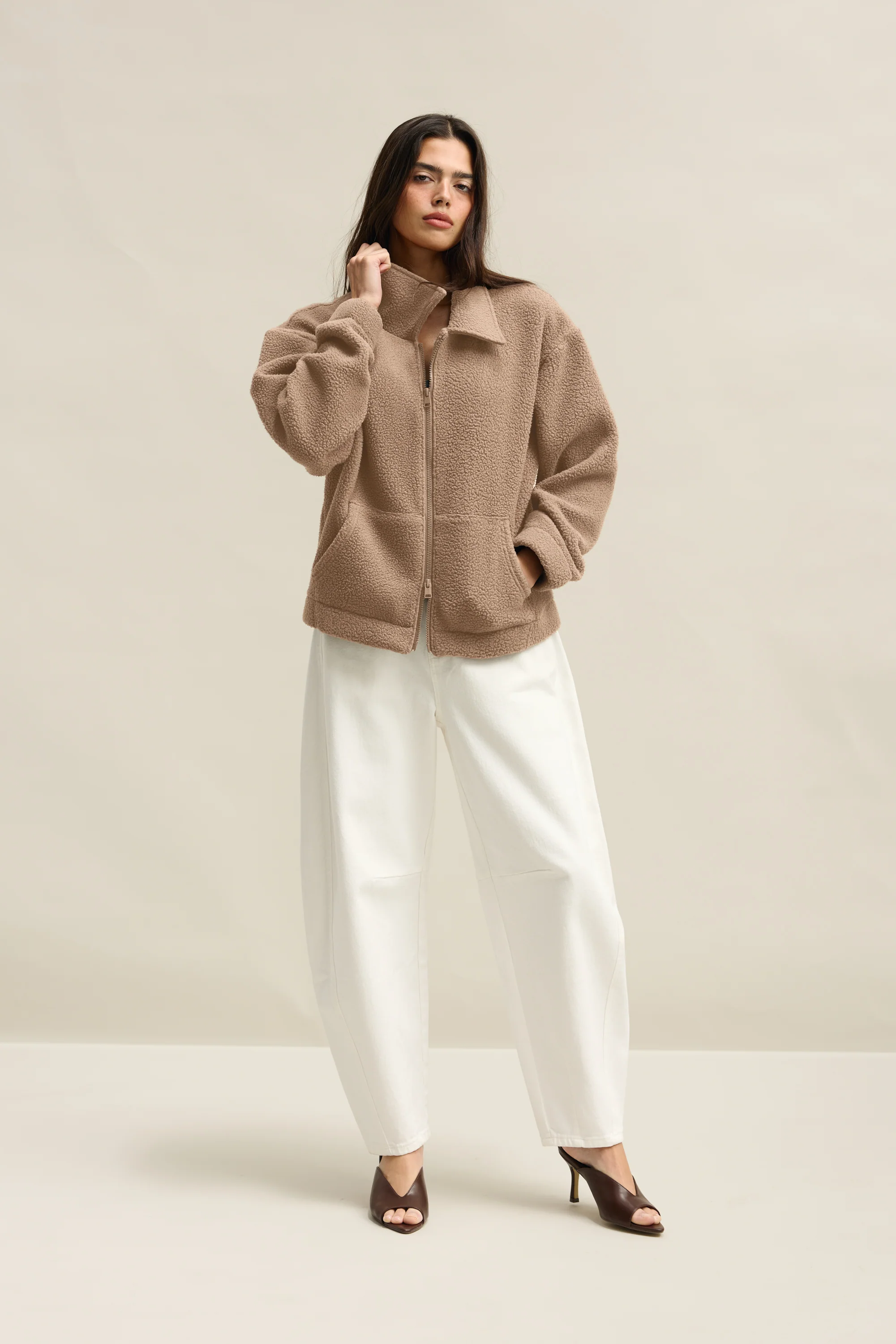 Georgia Sherpa Jacket Teddy - Image 2