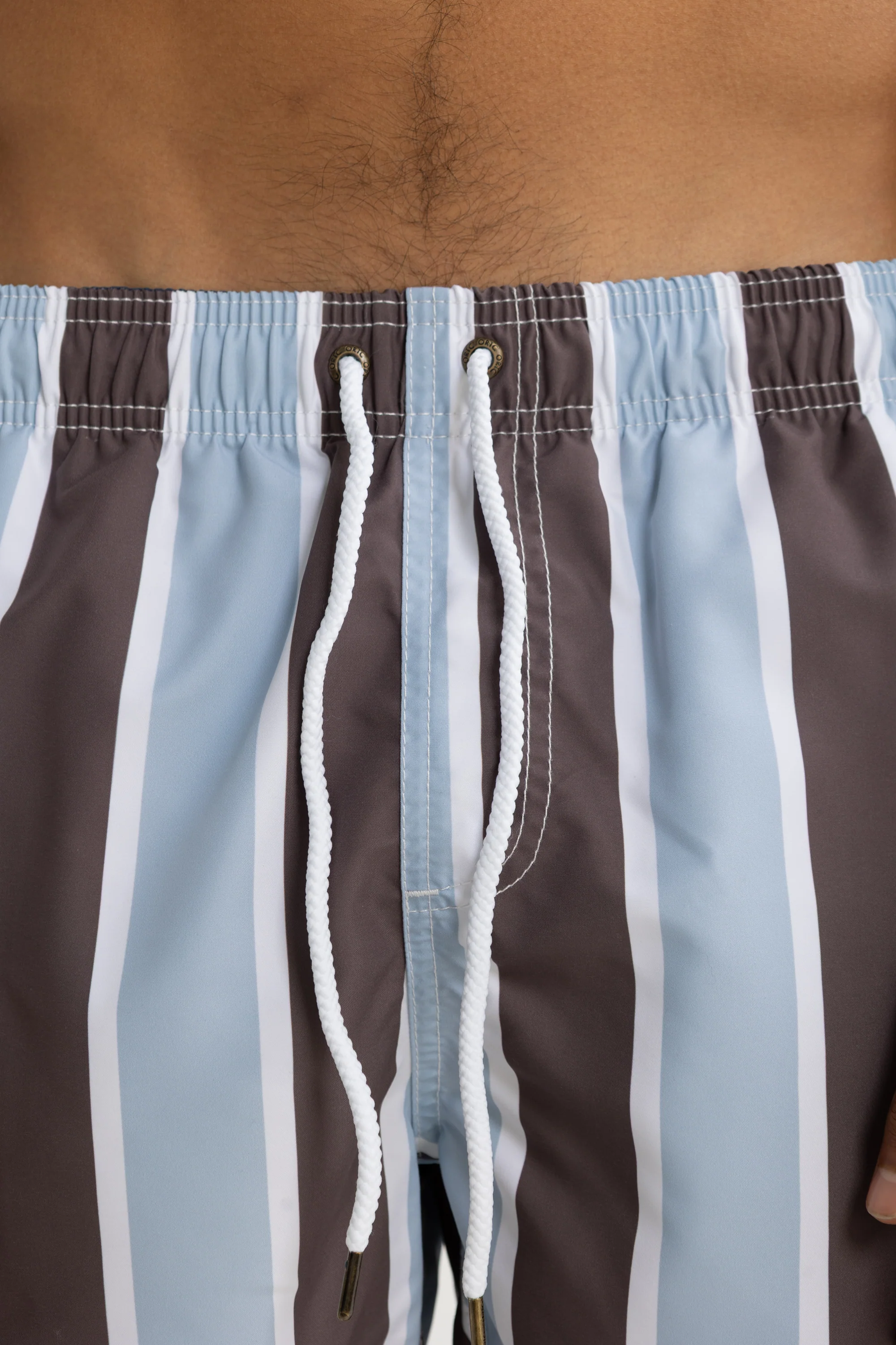 Hamelin Stripe Swim Shorts Bark - Image 3
