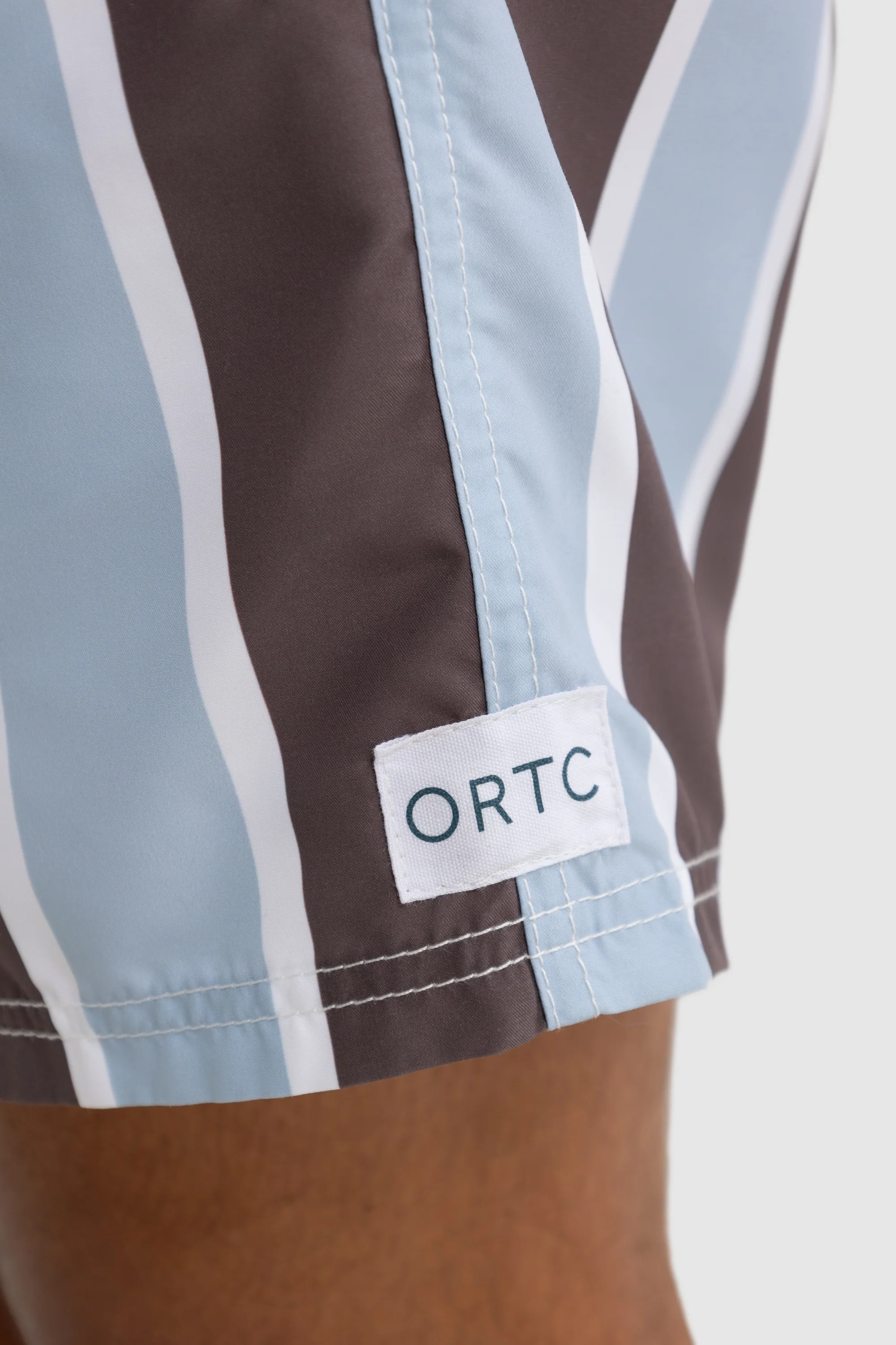 Hamelin Stripe Swim Shorts Bark - Image 5
