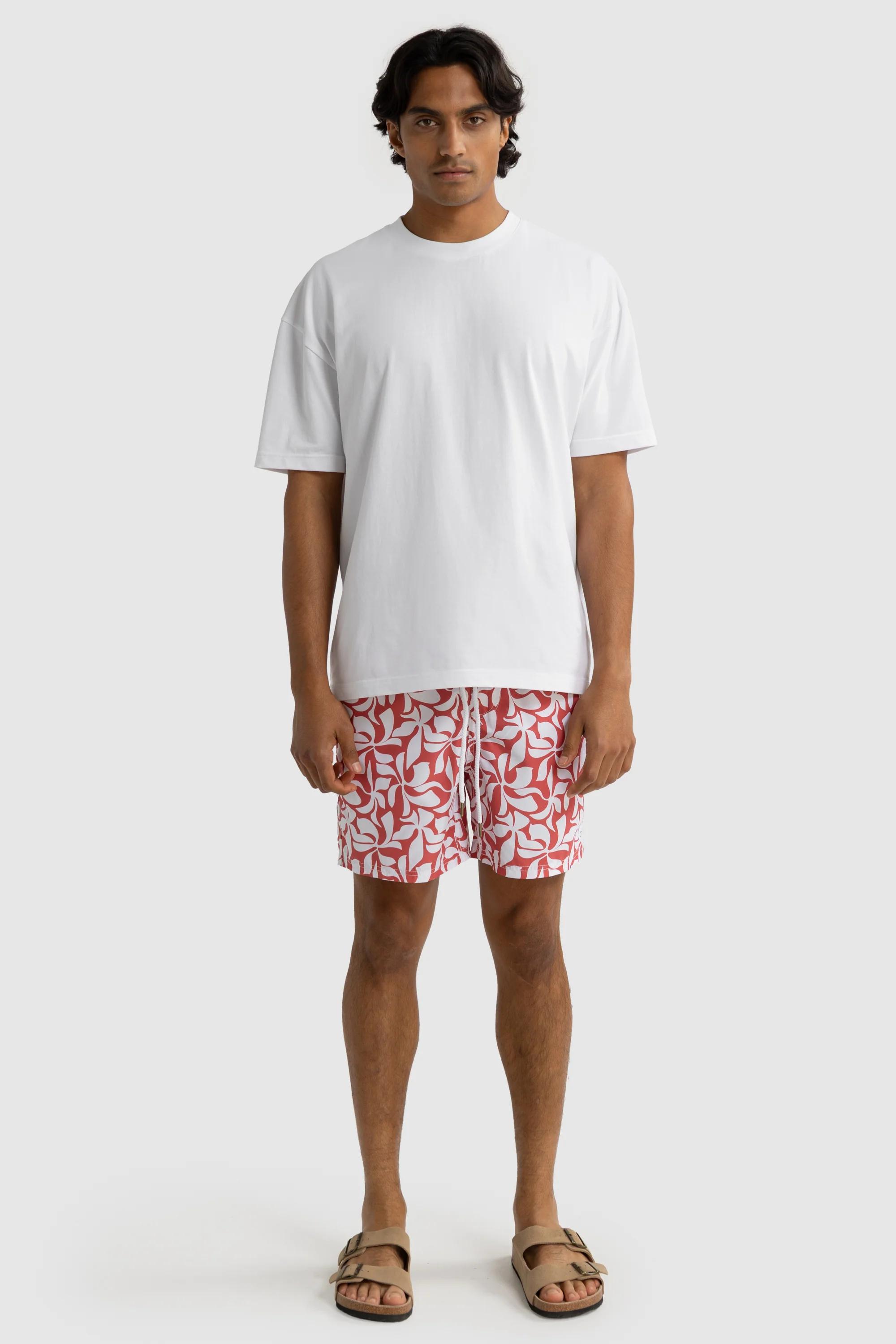 Haven Swim Shorts Red - Image 2