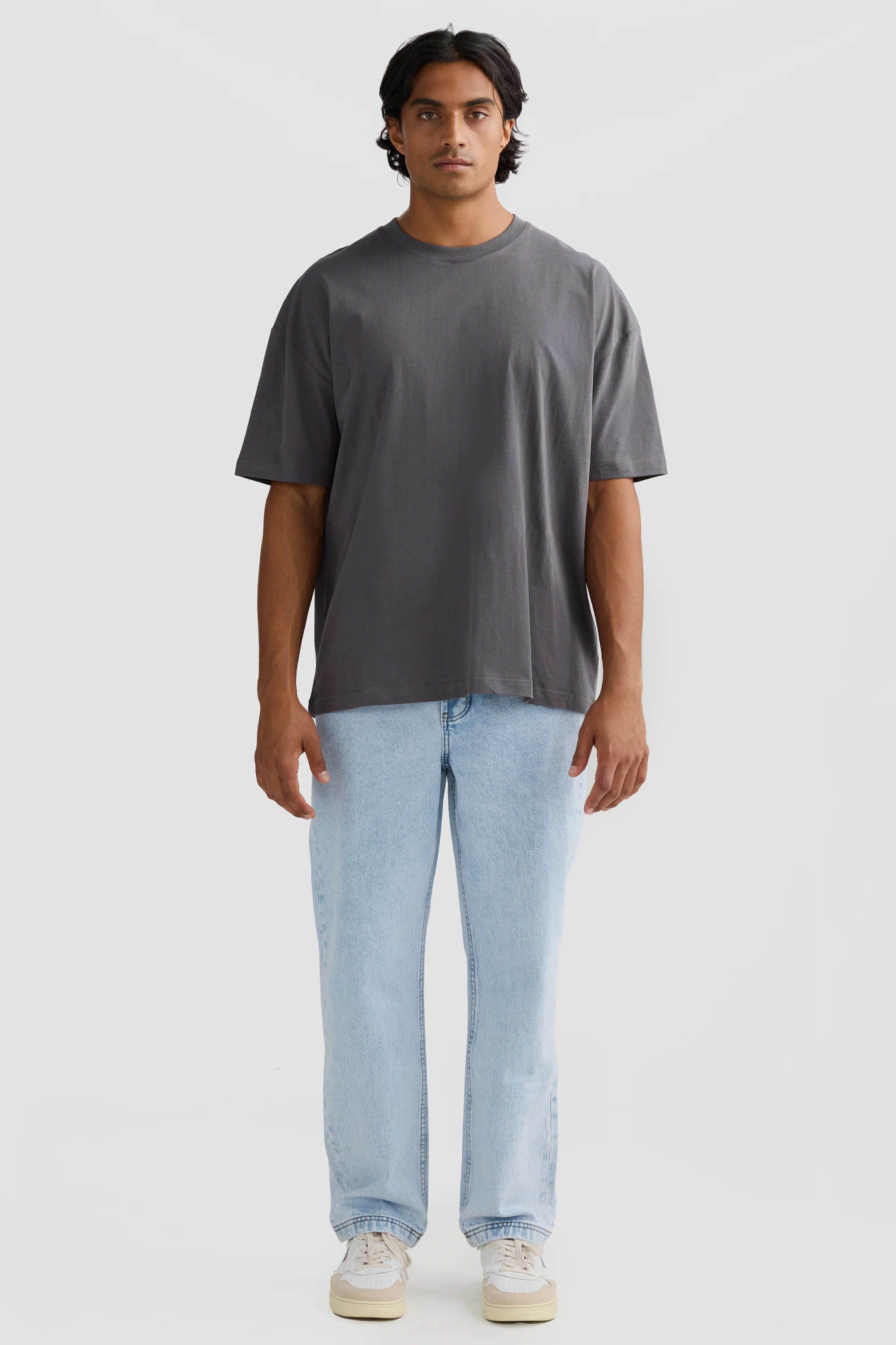Henderson Box Fit T Shirt Charcoal - Image 6