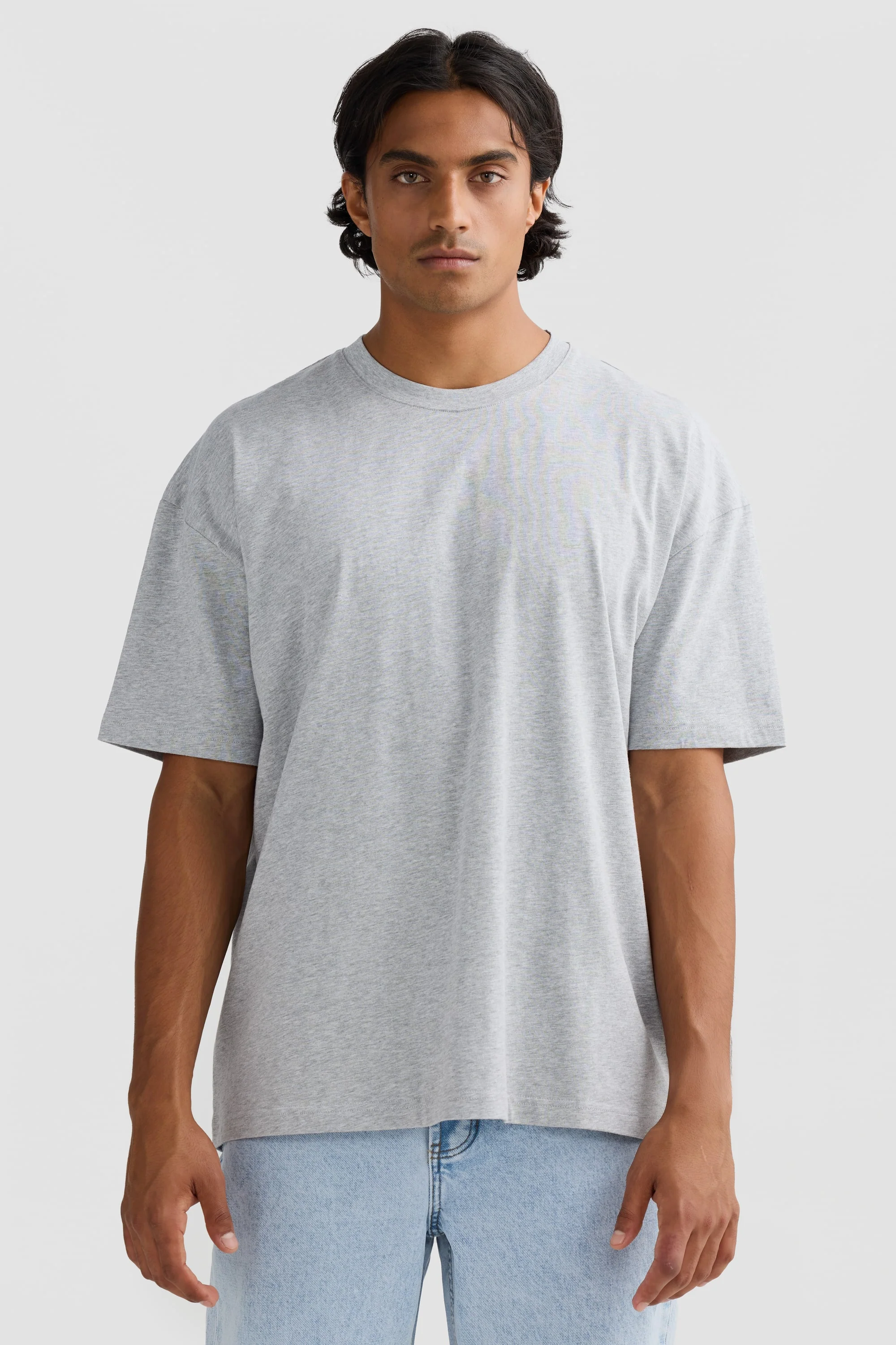 Henderson Box Fit T Shirt Grey