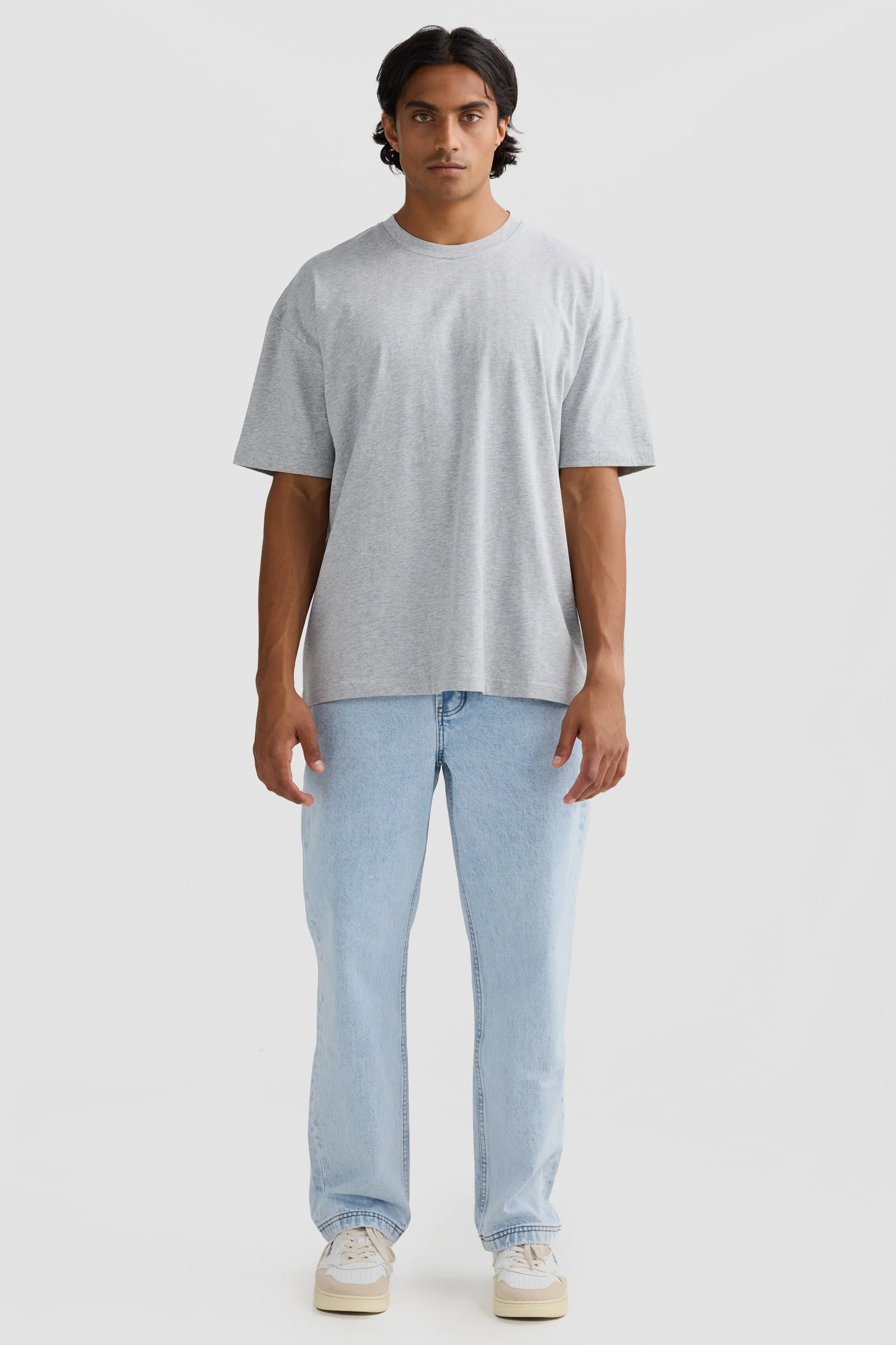 Henderson Box Fit T Shirt Grey - Image 6