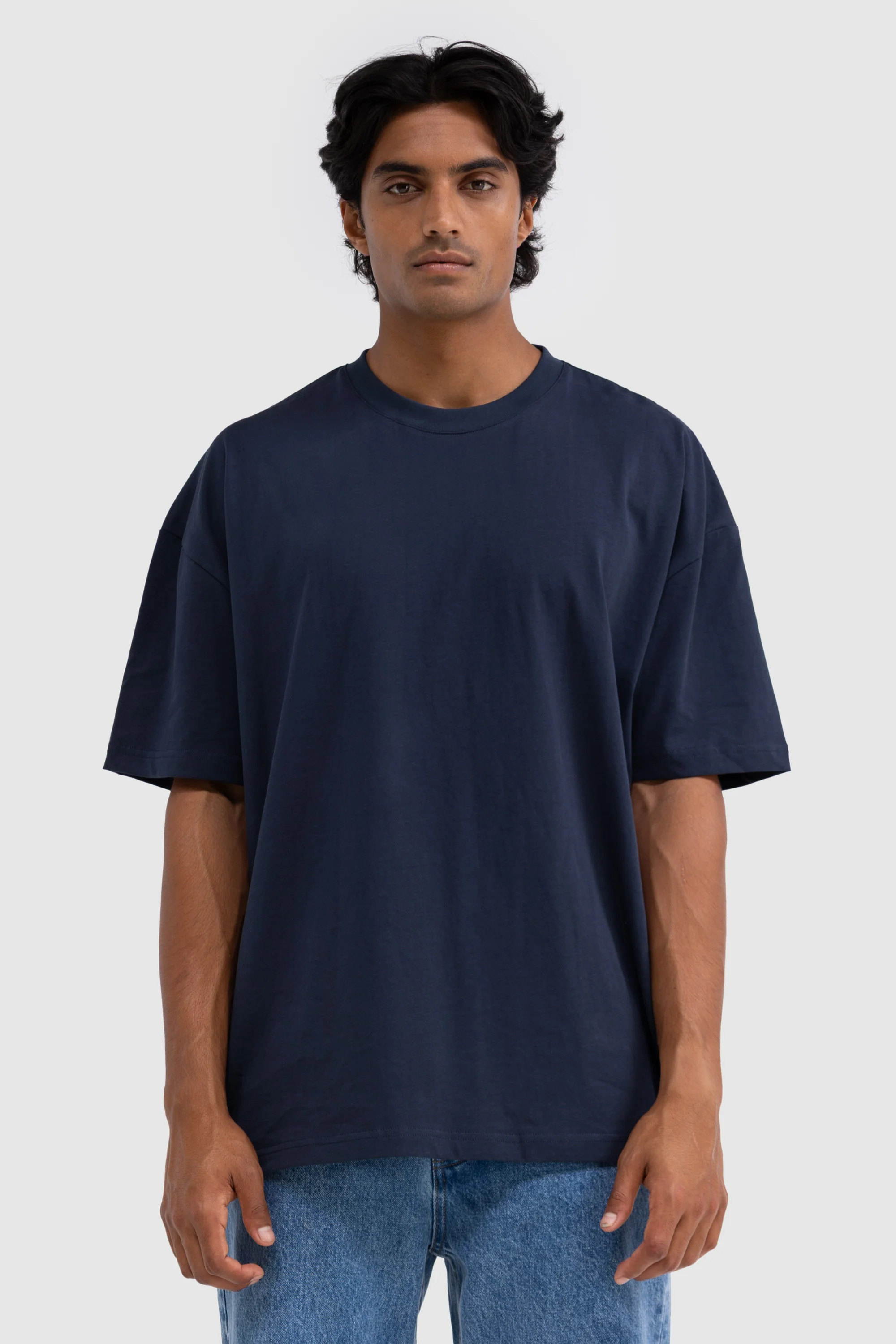 Henderson Box Fit T Shirt Navy