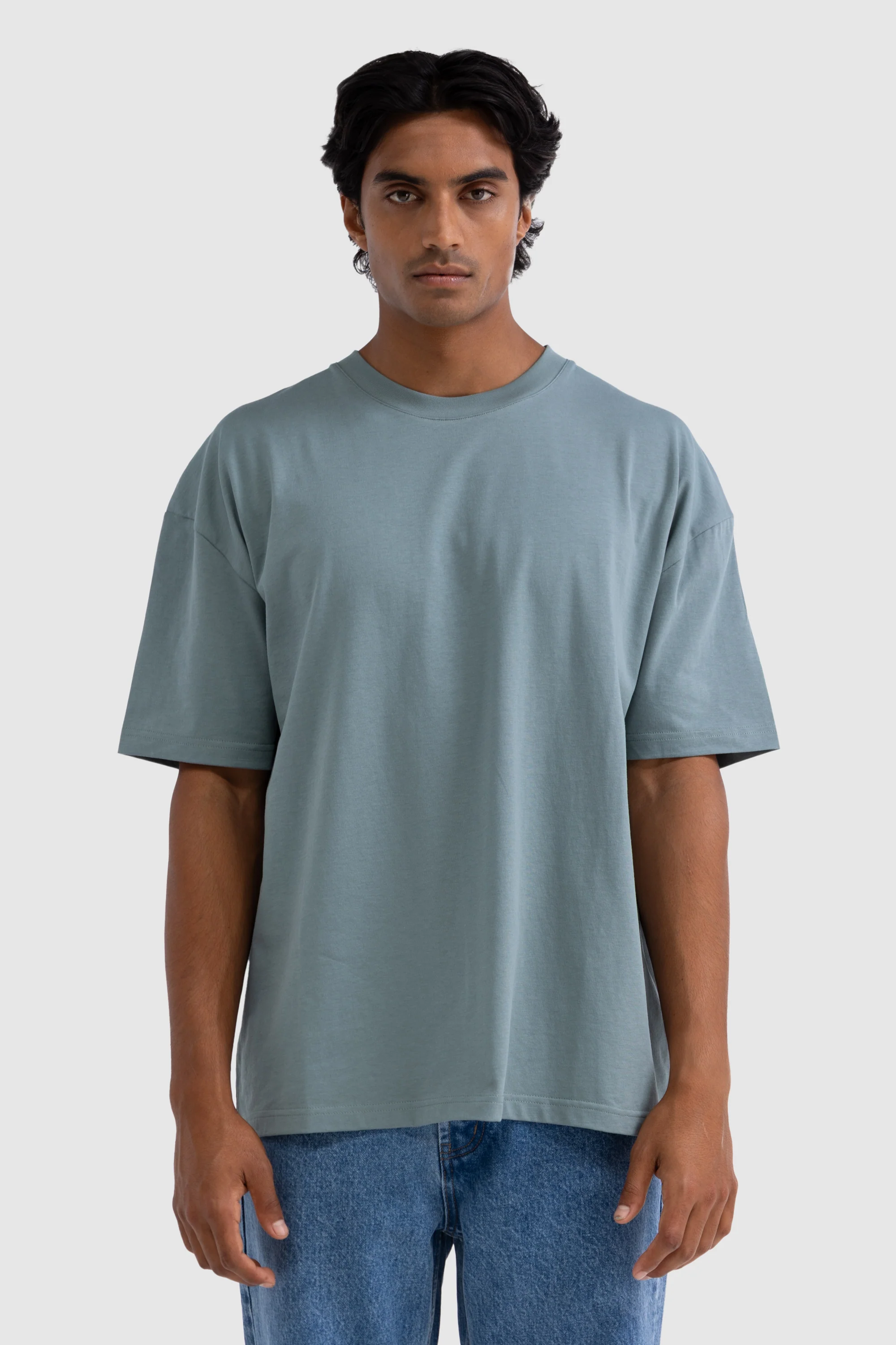 Henderson Box Fit T Shirt Seafoam