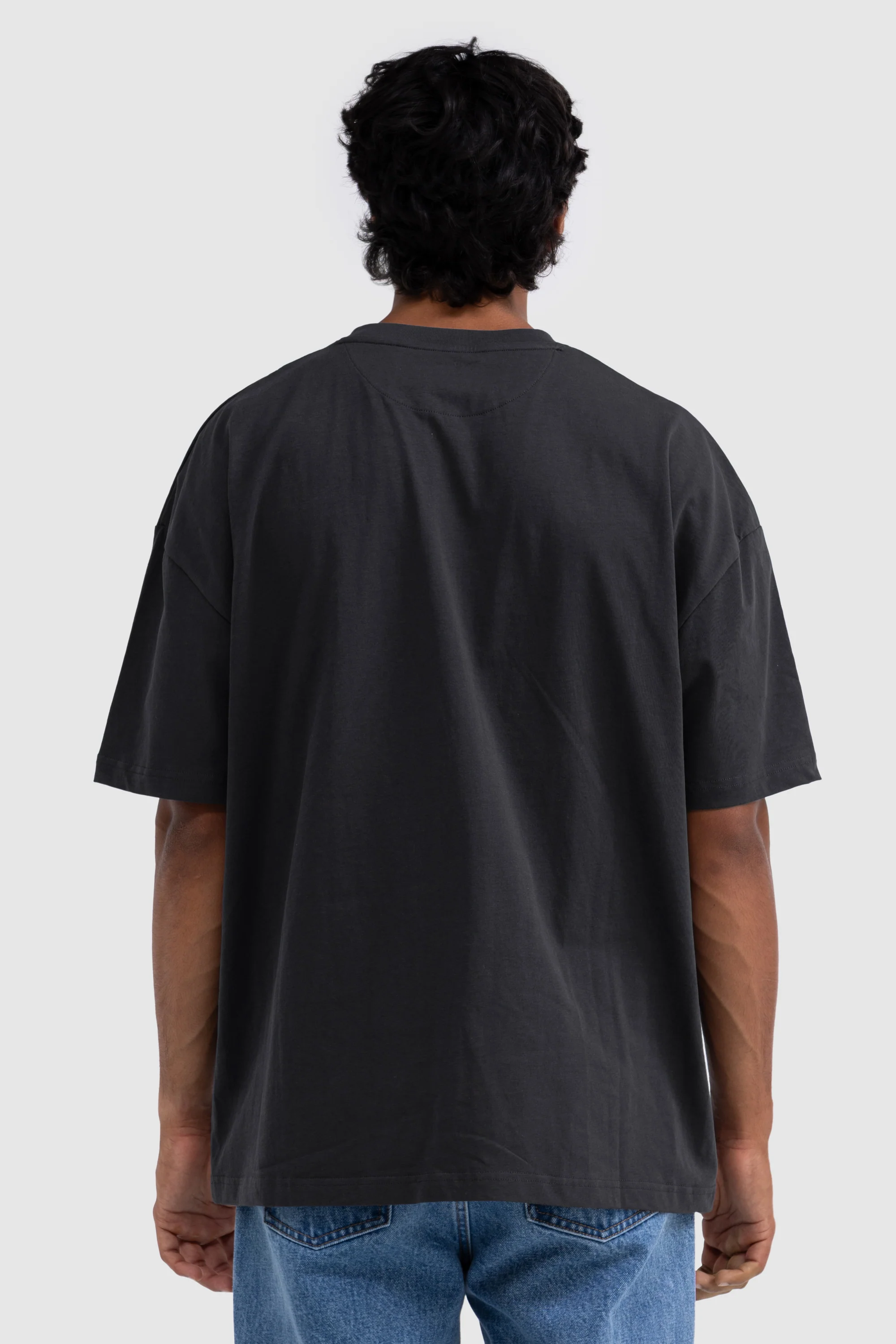 Henderson Box Fit T Shirt Washed Black - Image 5