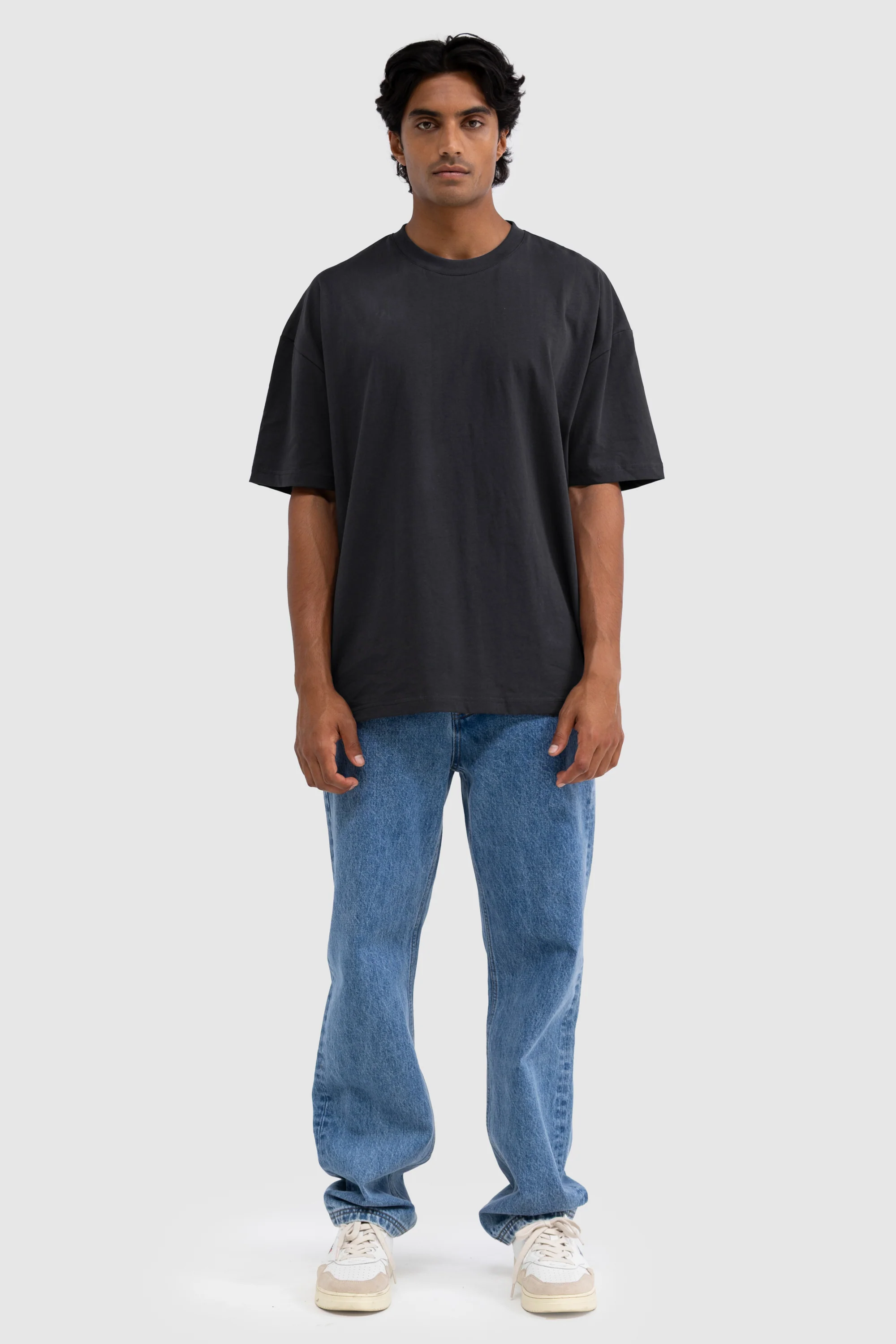 Henderson Box Fit T Shirt Washed Black - Image 6