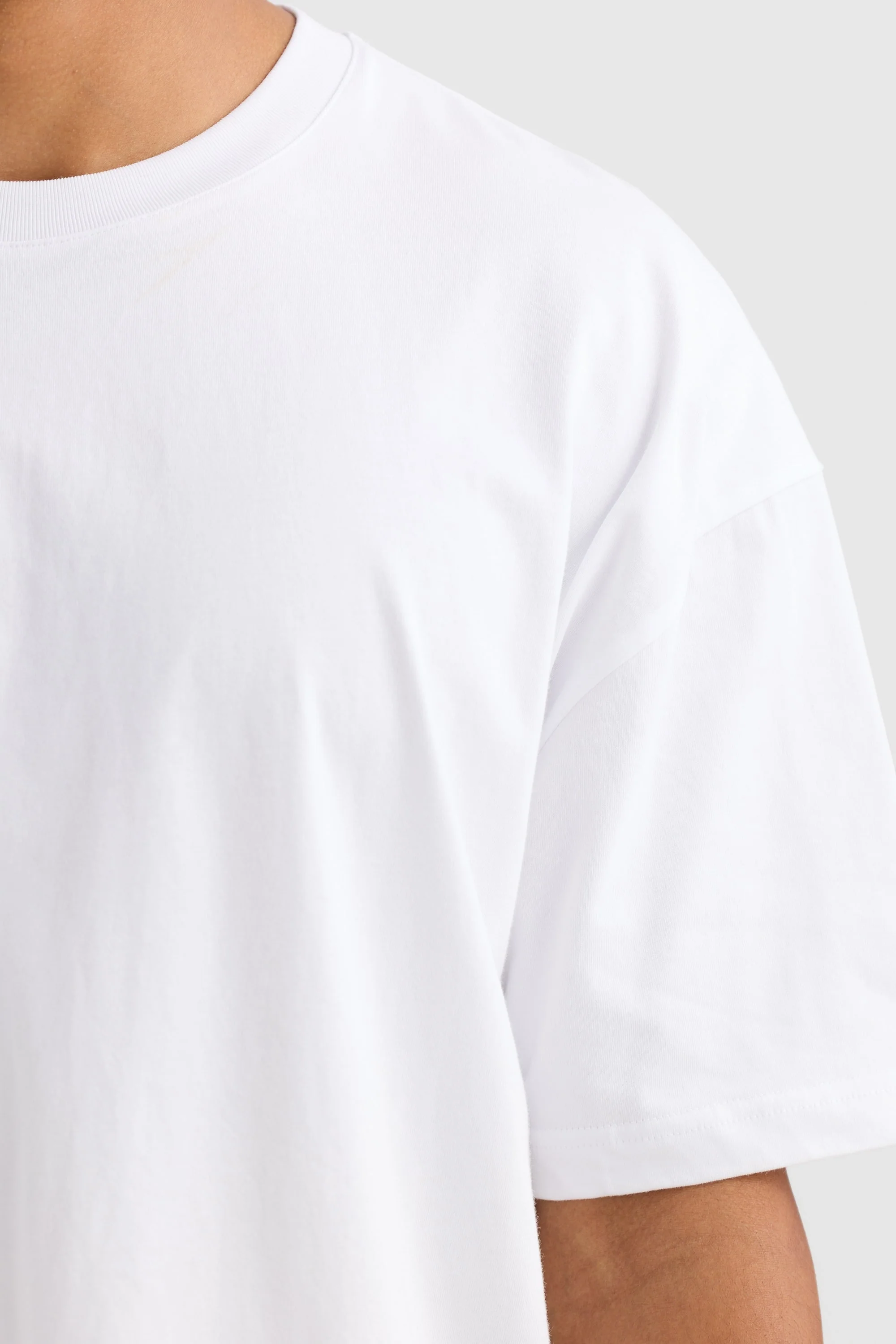 Henderson Box Fit T Shirt White - Image 3