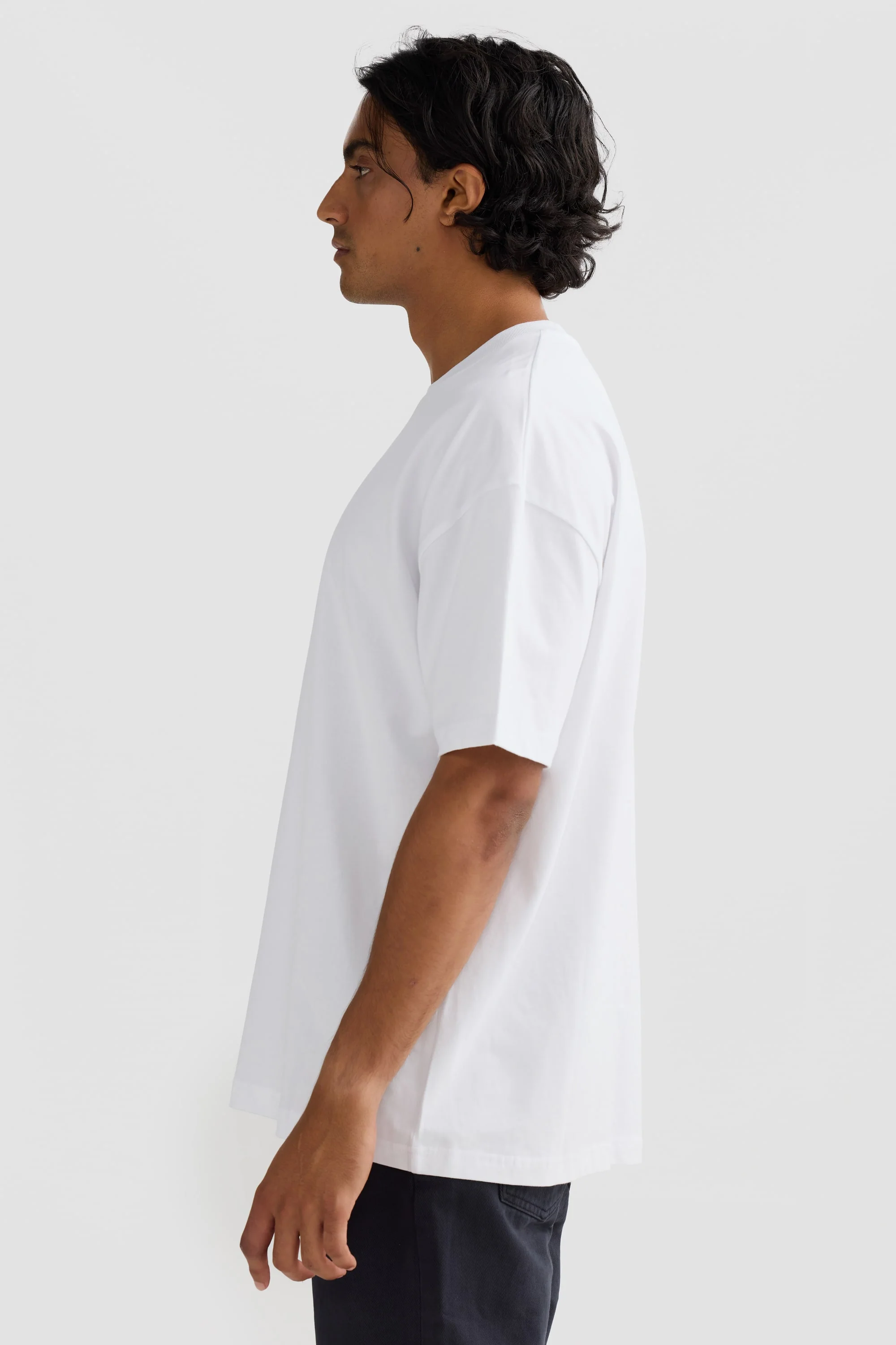 Henderson Box Fit T Shirt White - Image 4