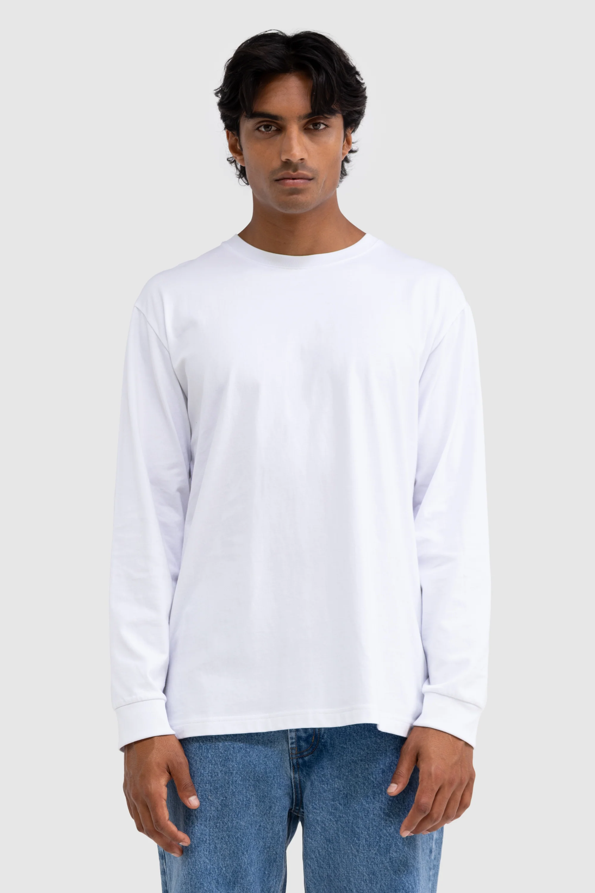 Henderson Long Sleeve T Shirt White