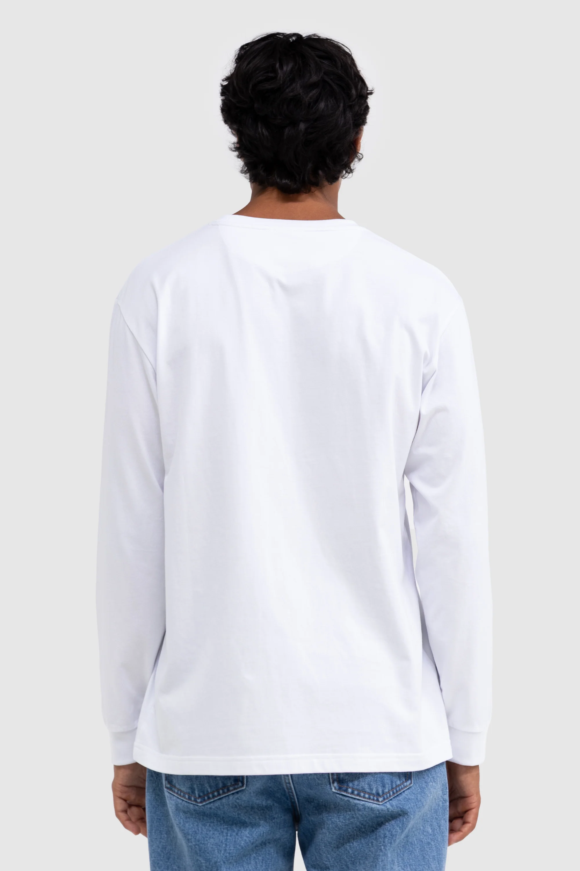 Henderson Long Sleeve T Shirt White - Image 5