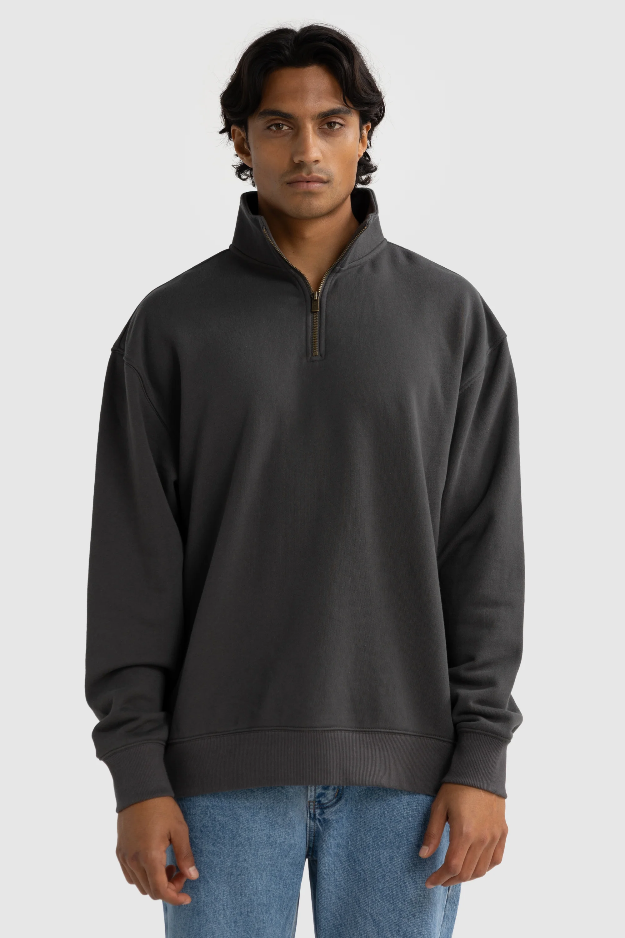 Henderson Quarter Zip Charcoal