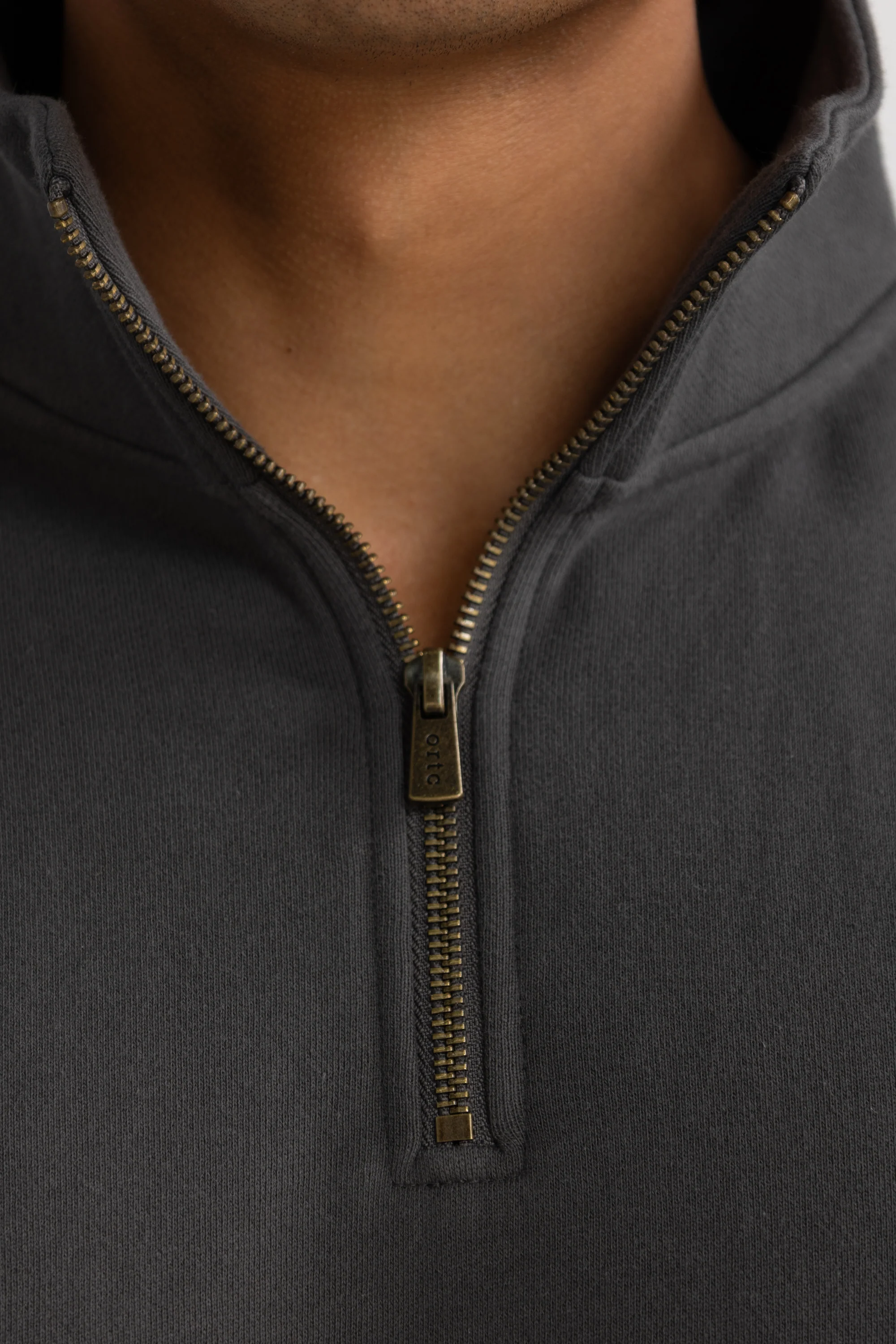Henderson Quarter Zip Charcoal - Image 3