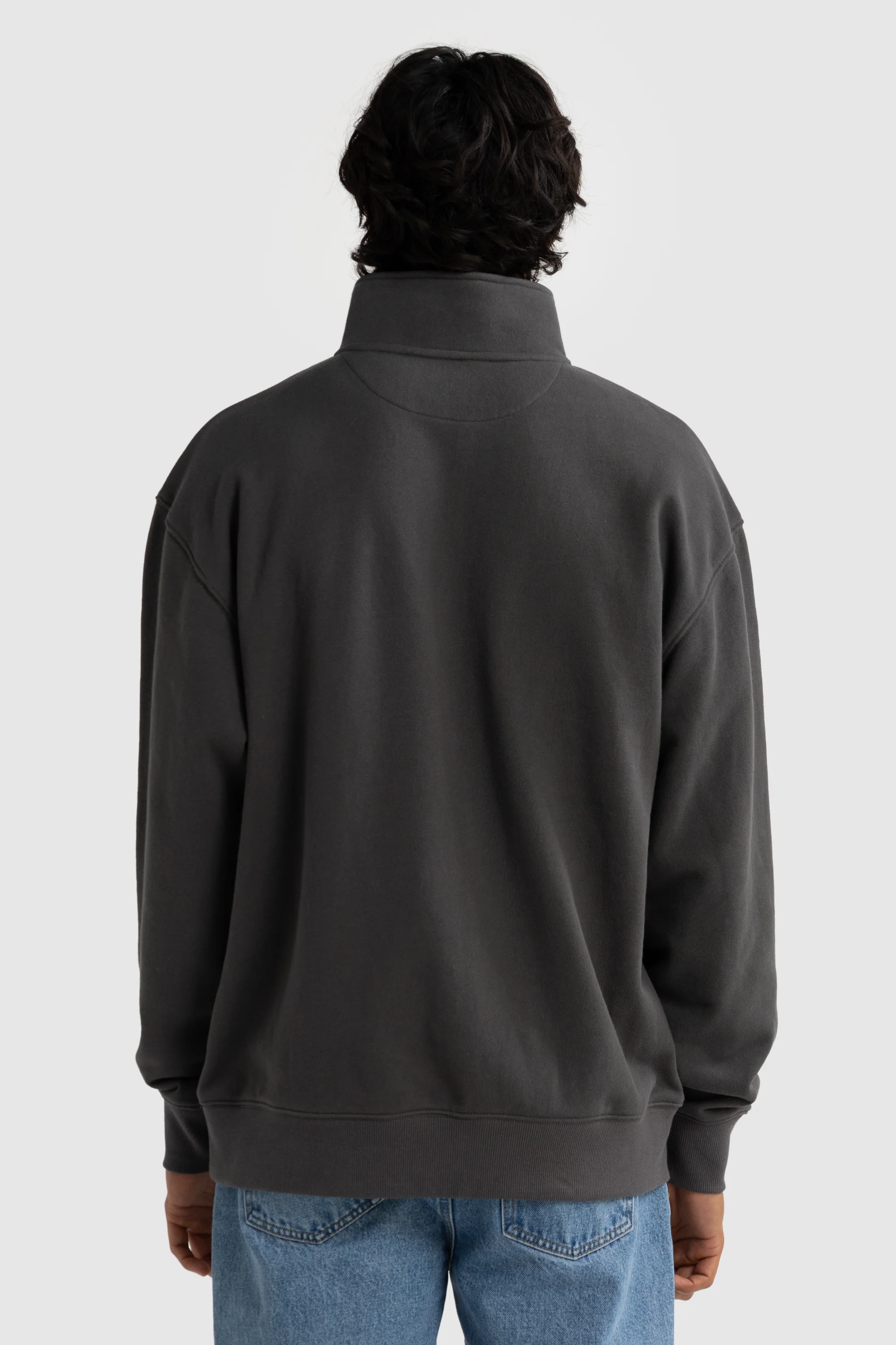 Henderson Quarter Zip Charcoal - Image 4