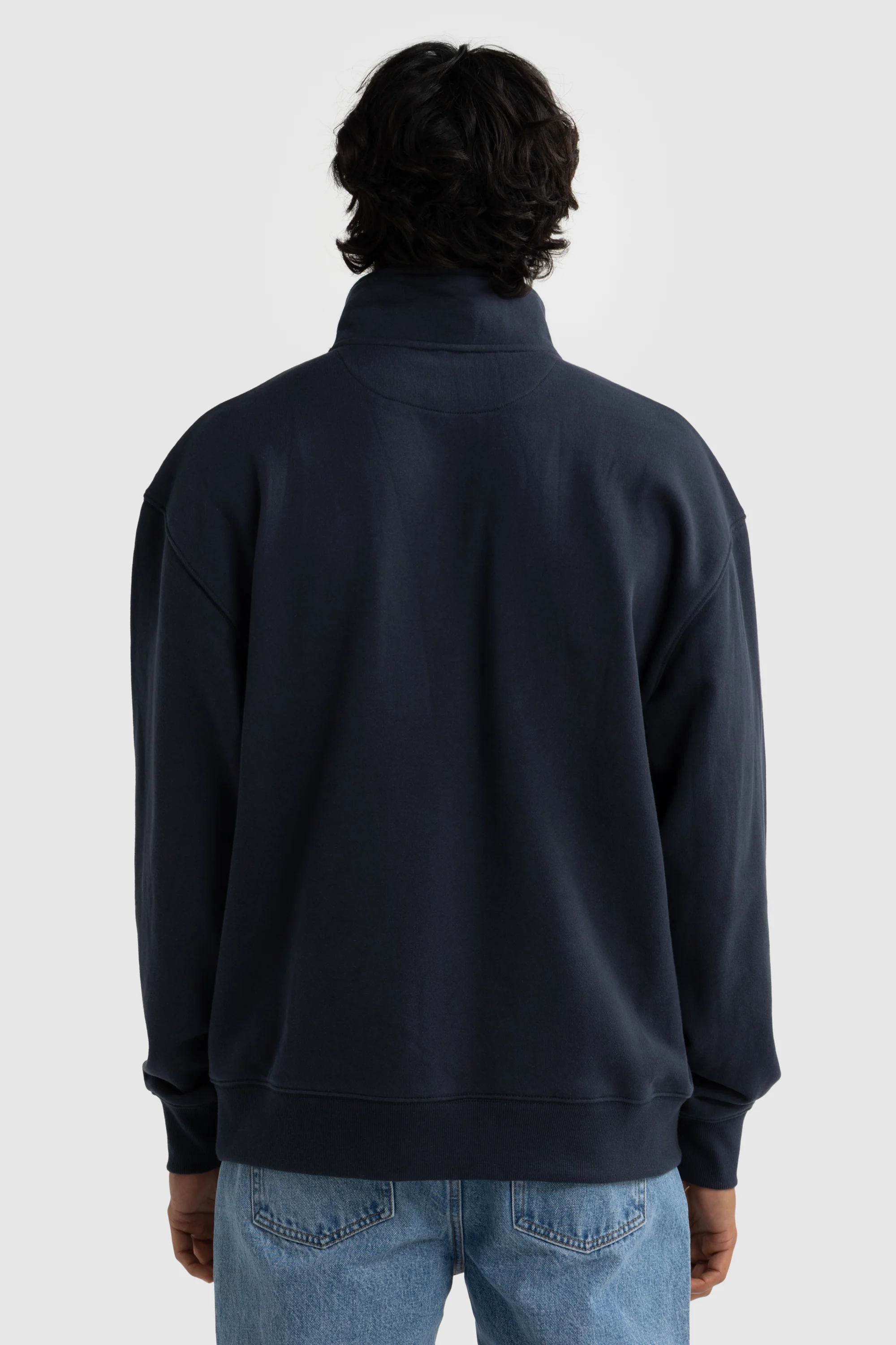 Henderson Quarter Zip Navy - Image 5
