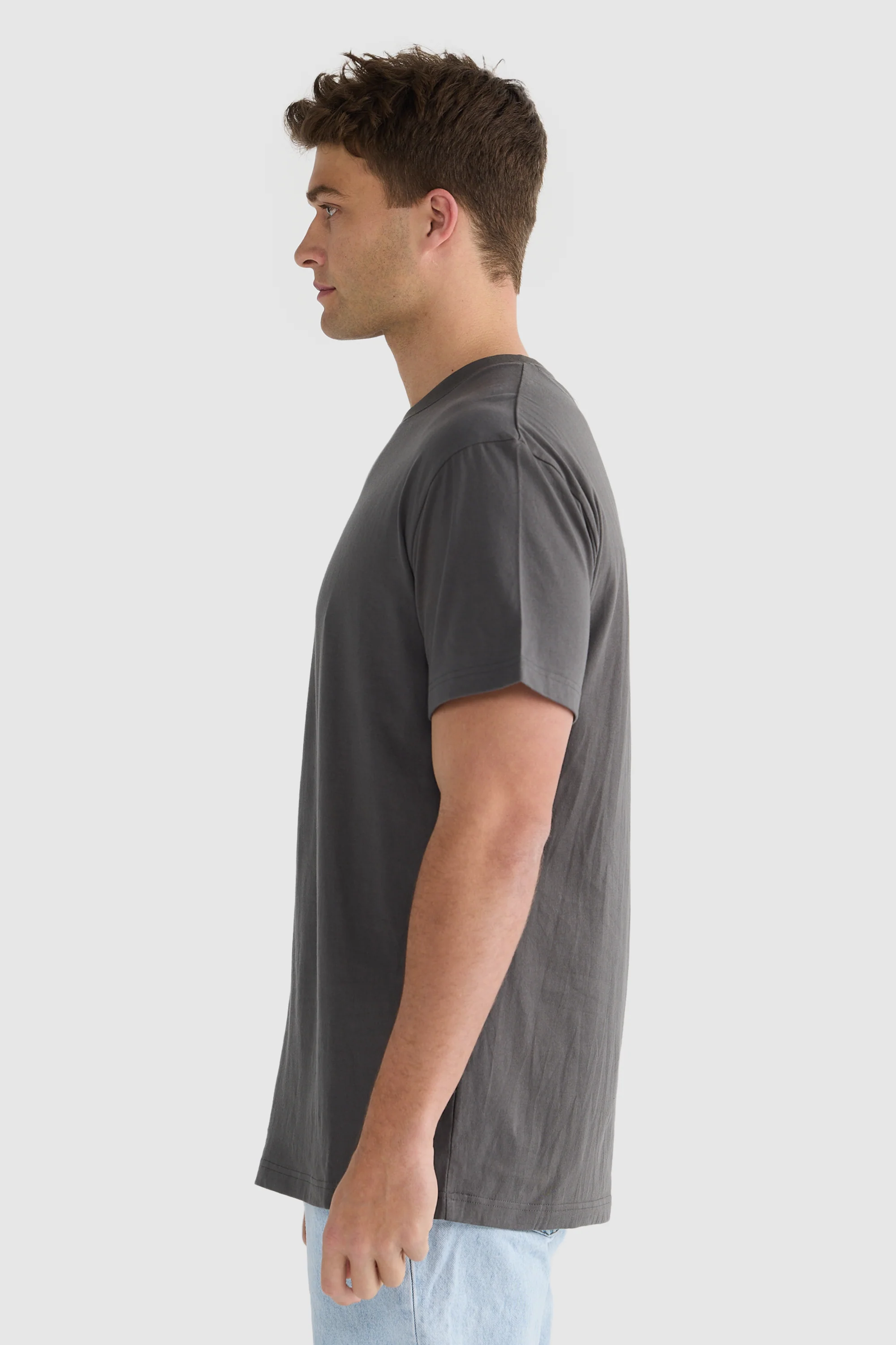 Henderson T Shirt Charcoal - Image 3
