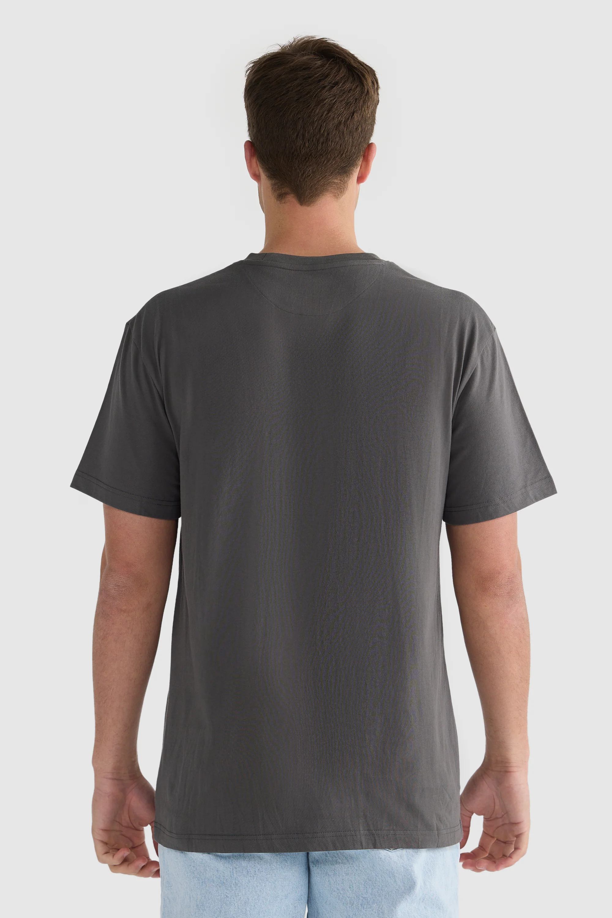 Henderson T Shirt Charcoal - Image 4
