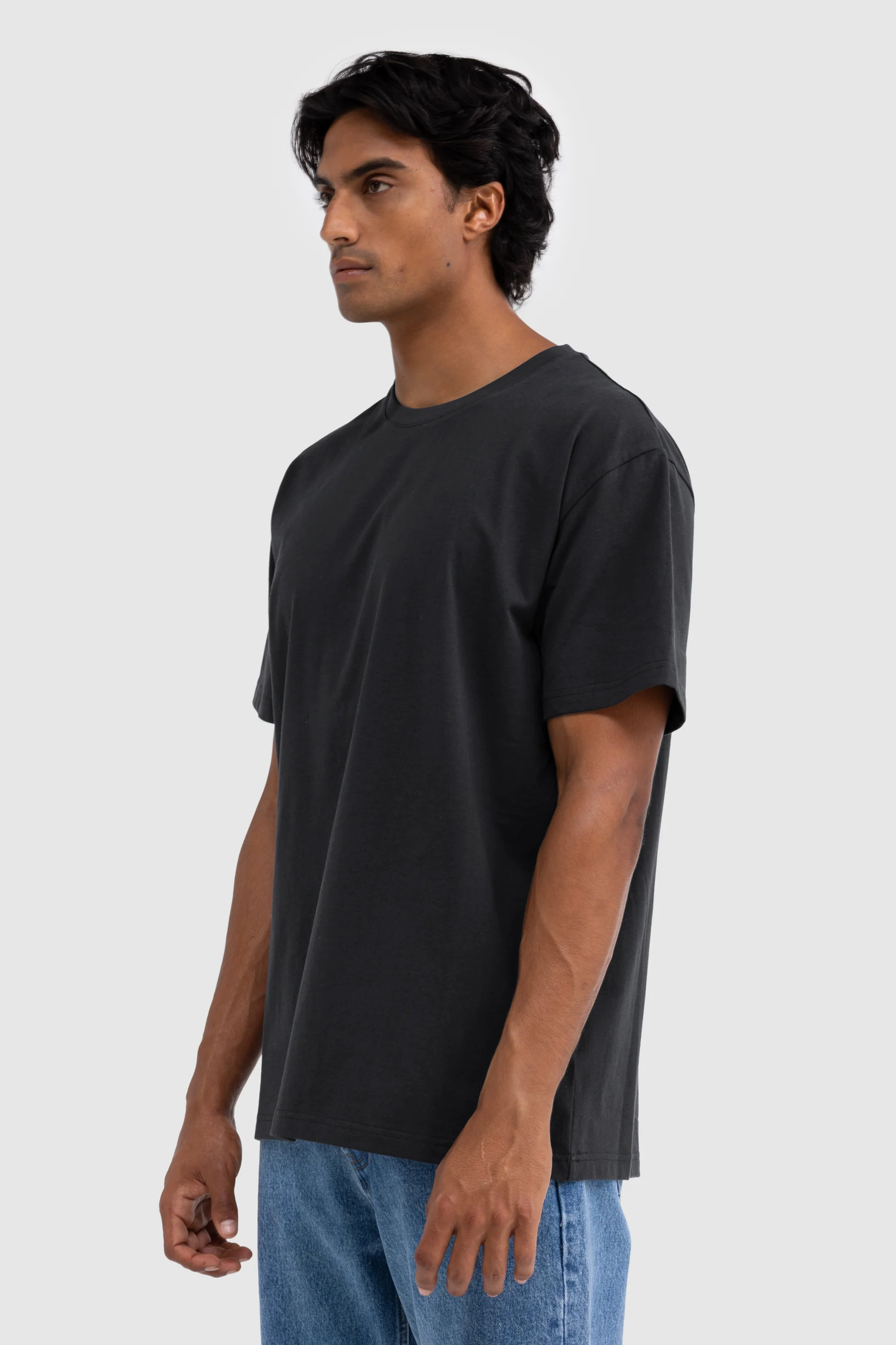Henderson T Shirt Washed Black - Image 3
